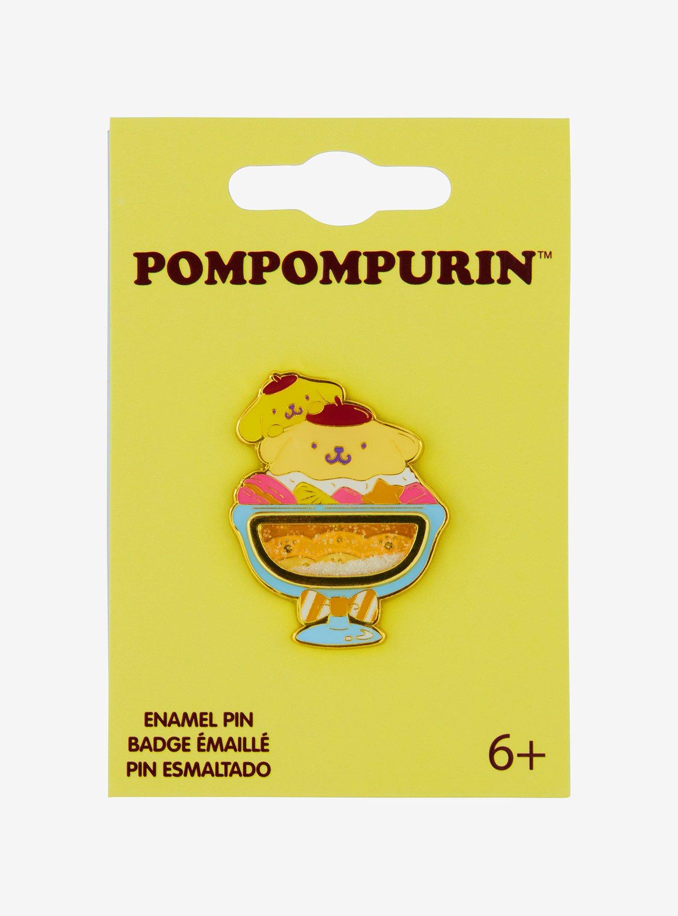 Loungefly Sanrio Pompompurin Ice Cream Sundae Glitter Enamel Pin &mdash; BoxLunch Exclusive, , alternate