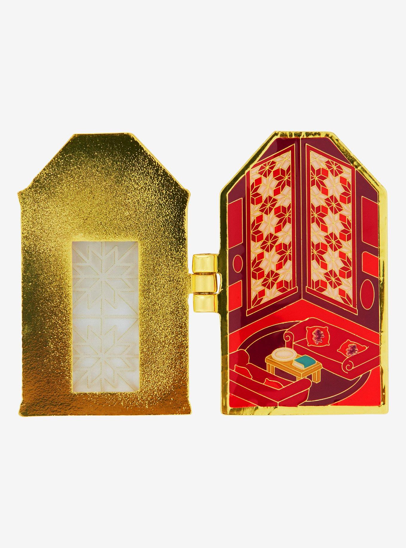 Loungefly Harry Potter Gryffindor Window Hinge Enamel Pin — BoxLunch Exclusive, , alternate