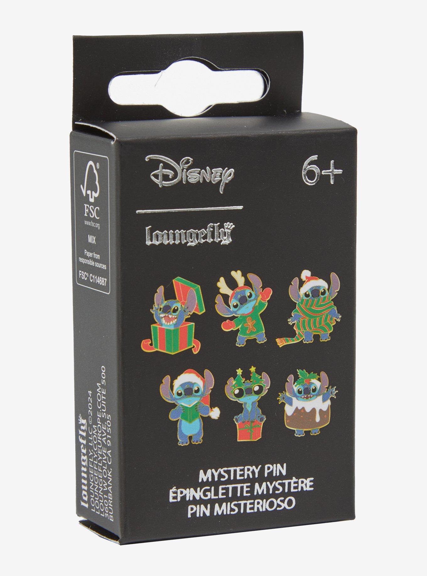 Loungefly Disney Lilo & Stitch Holiday Outfits Blind Box Enamel Pin - BoxLunch Exclusive, , alternate