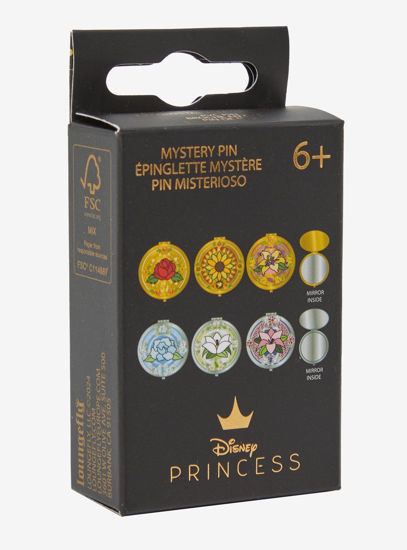 Loungefly Disney Princess Compact Mirror Blind Box Enamel Pin - BoxLunch Exclusive, , alternate