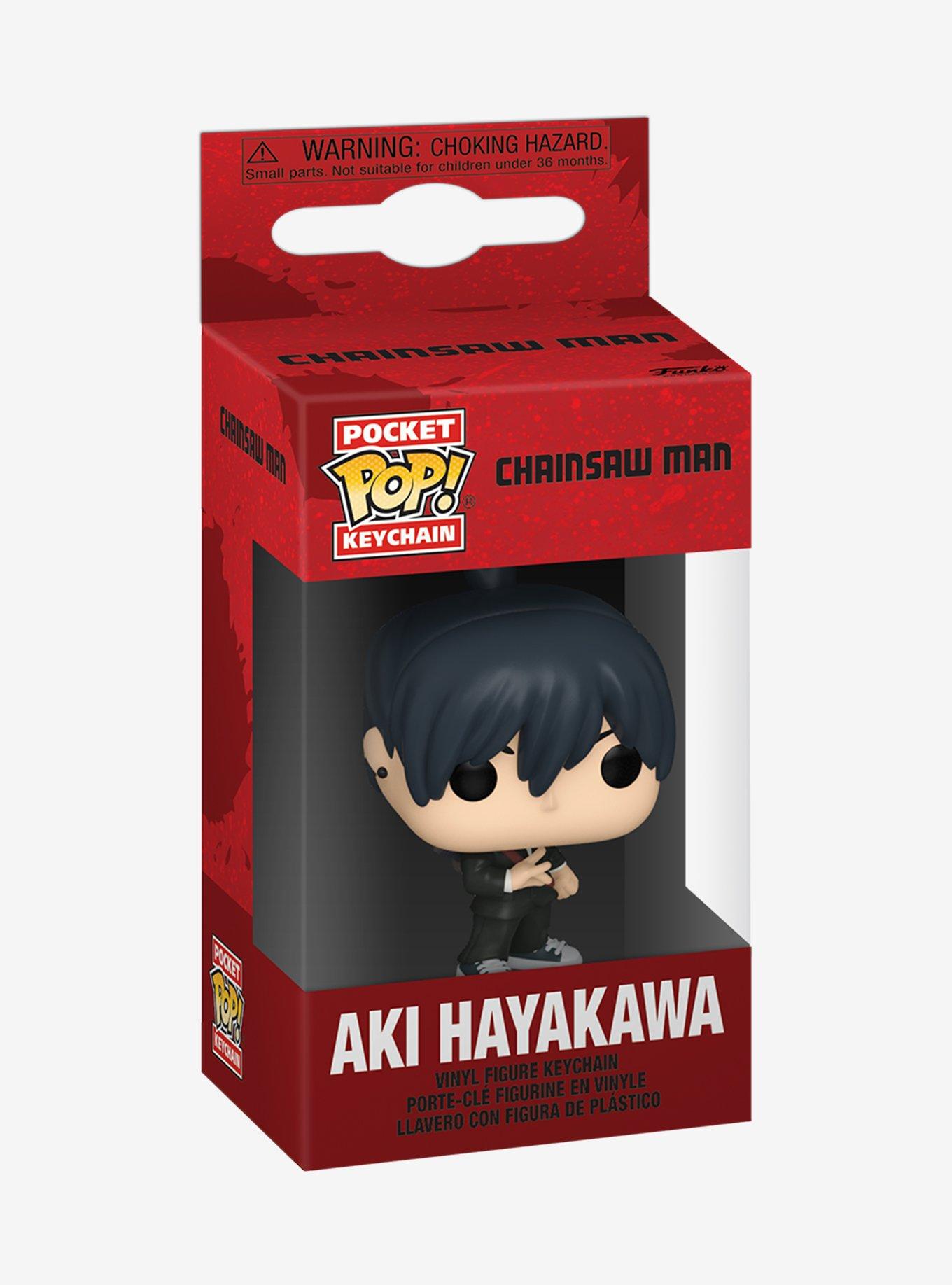 Funko Pocket Pop! Chainsaw Man Aki Hayakawa Vinyl Keychain, , hi-res