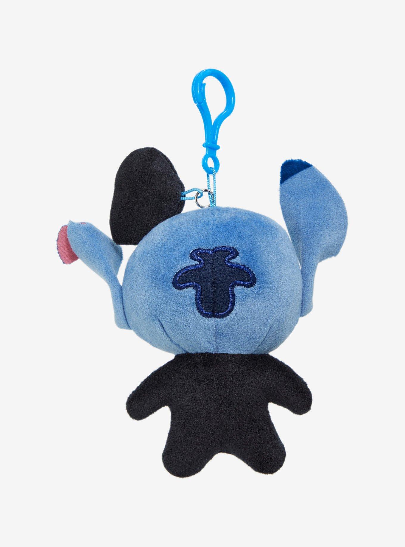 Disney Stitch Skeleton Costume Plush Key Chain, , hi-res