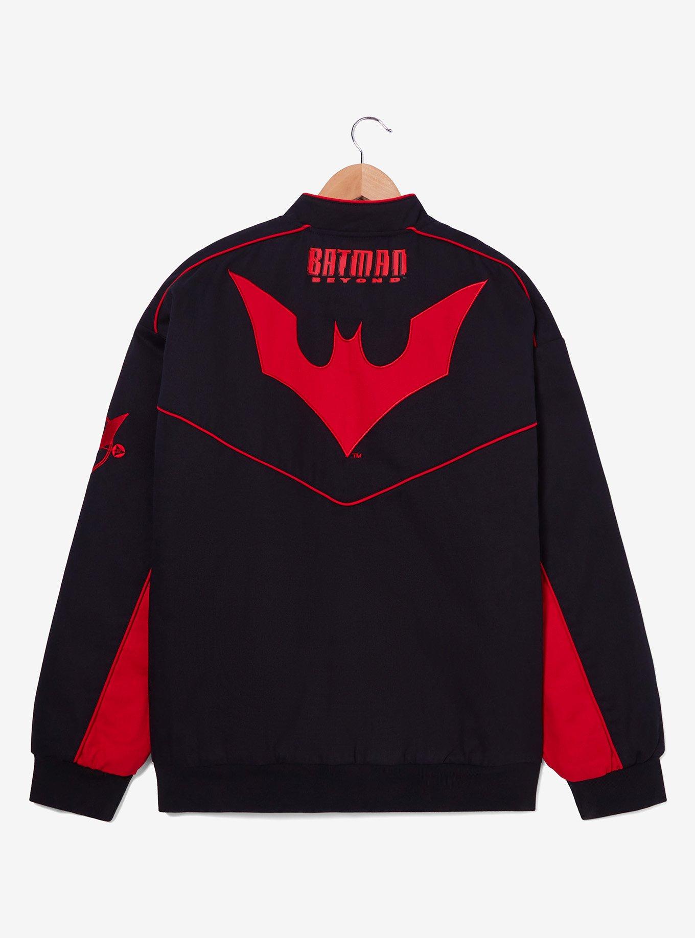 DC Comics Batman Beyond Gotham City Biker Jacket — BoxLunch Exclusive, CHARCOAL, alternate