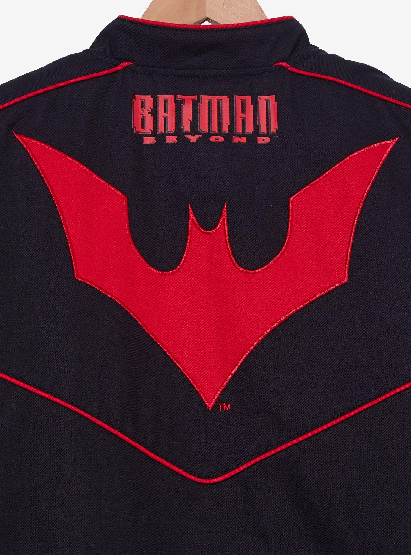 DC Comics Batman Beyond Gotham City Biker Jacket — BoxLunch Exclusive, CHARCOAL, alternate