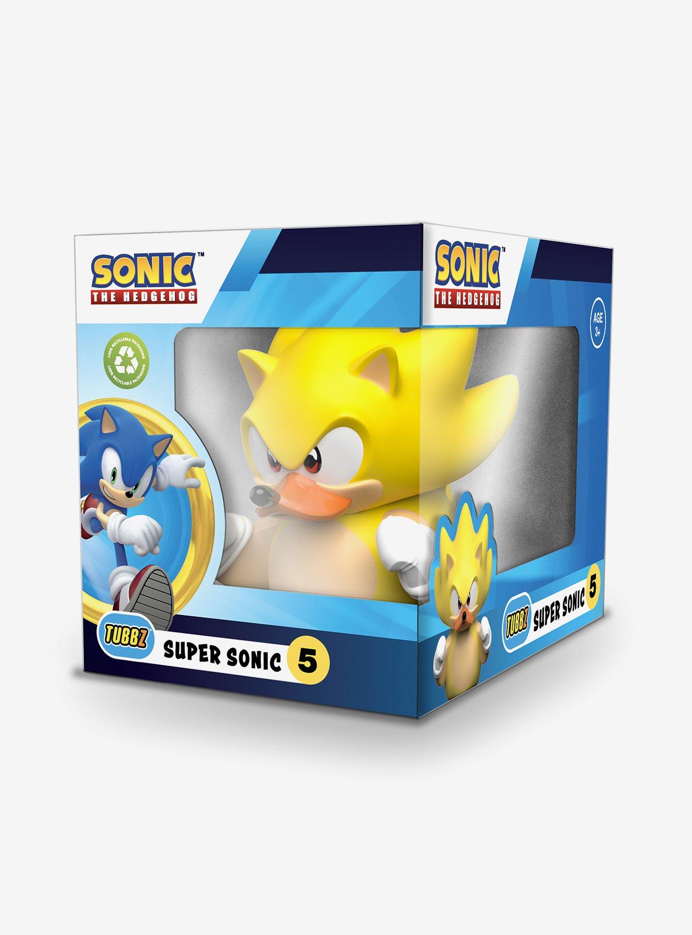 TUBBZ Sonic The Hedgehog Super Sonic Duck Figure, , alternate