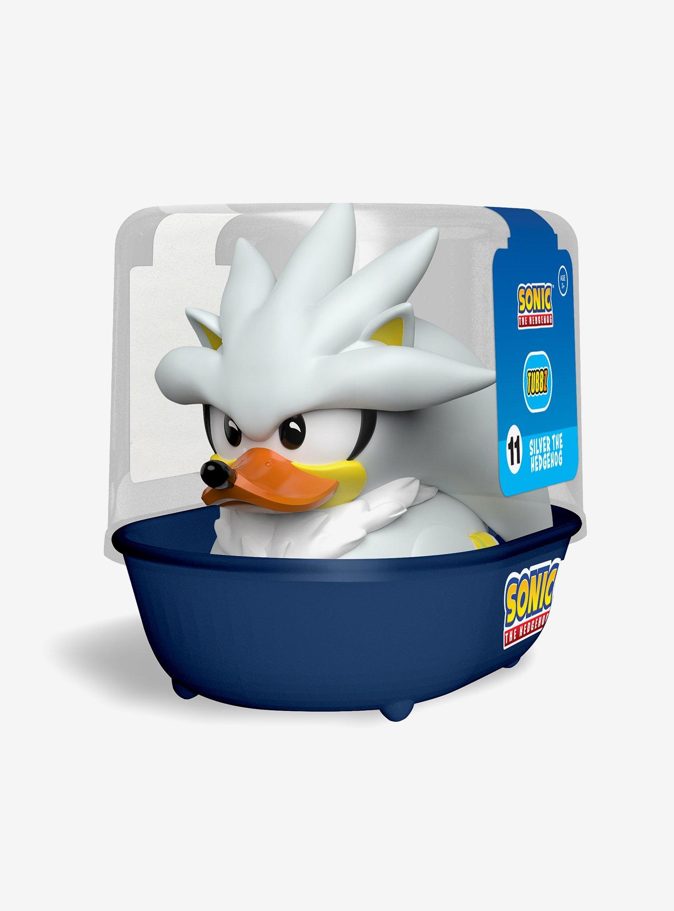 TUBBZ Sonic The Hedgehog Silver The Hedgehog (1st Edition) Cosplaying Duck Figure, , alternate