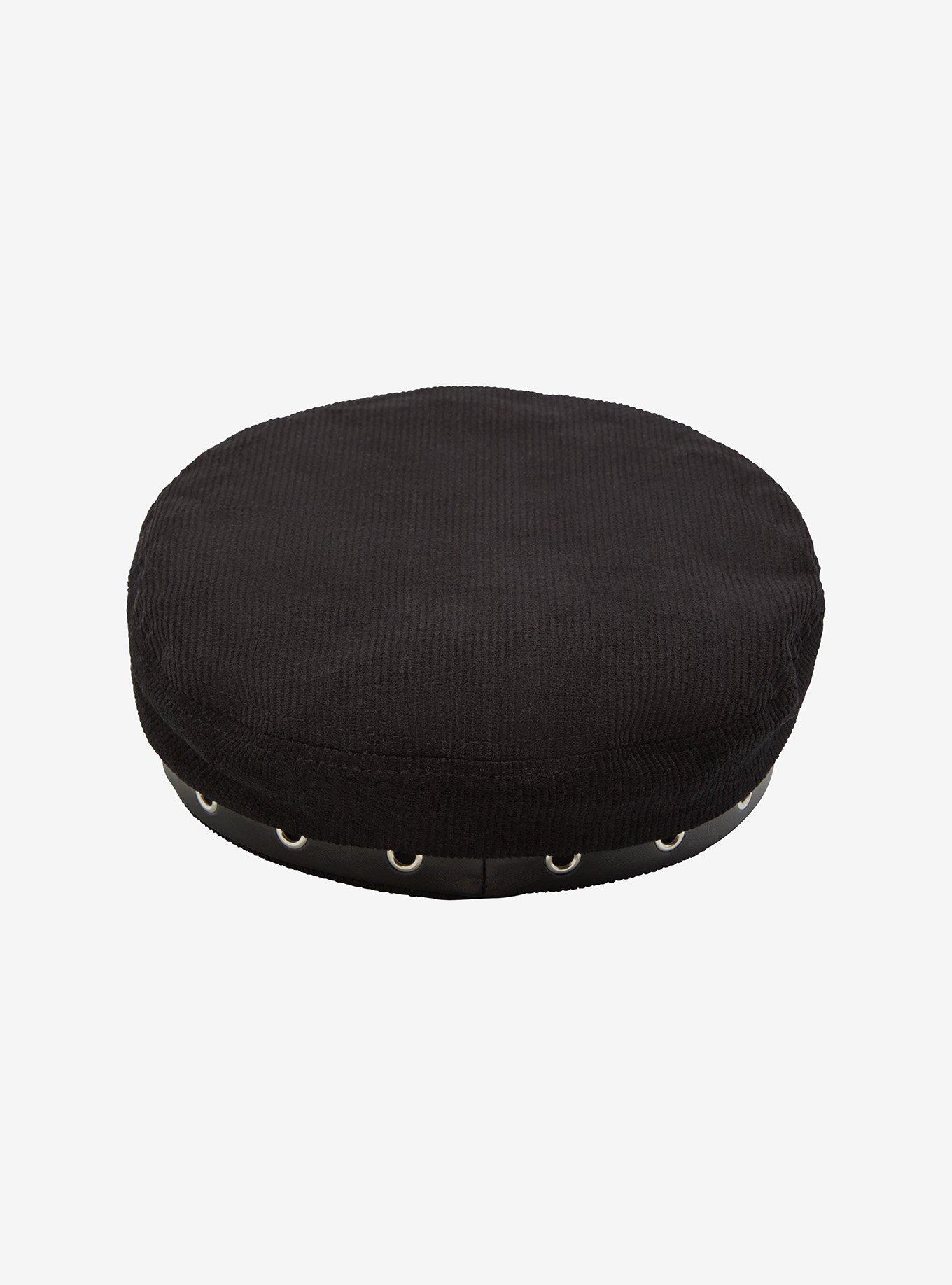 Leopard Star Cabbie Hat, , alternate