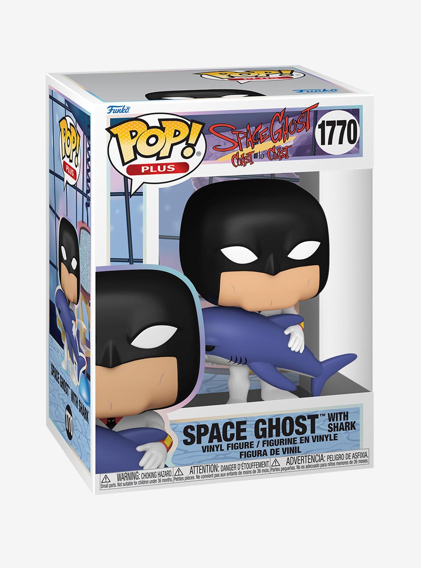 Funko Space Ghost Coast To Coast Pop! Plus Space Ghost With Shark Vinyl Figure, , hi-res