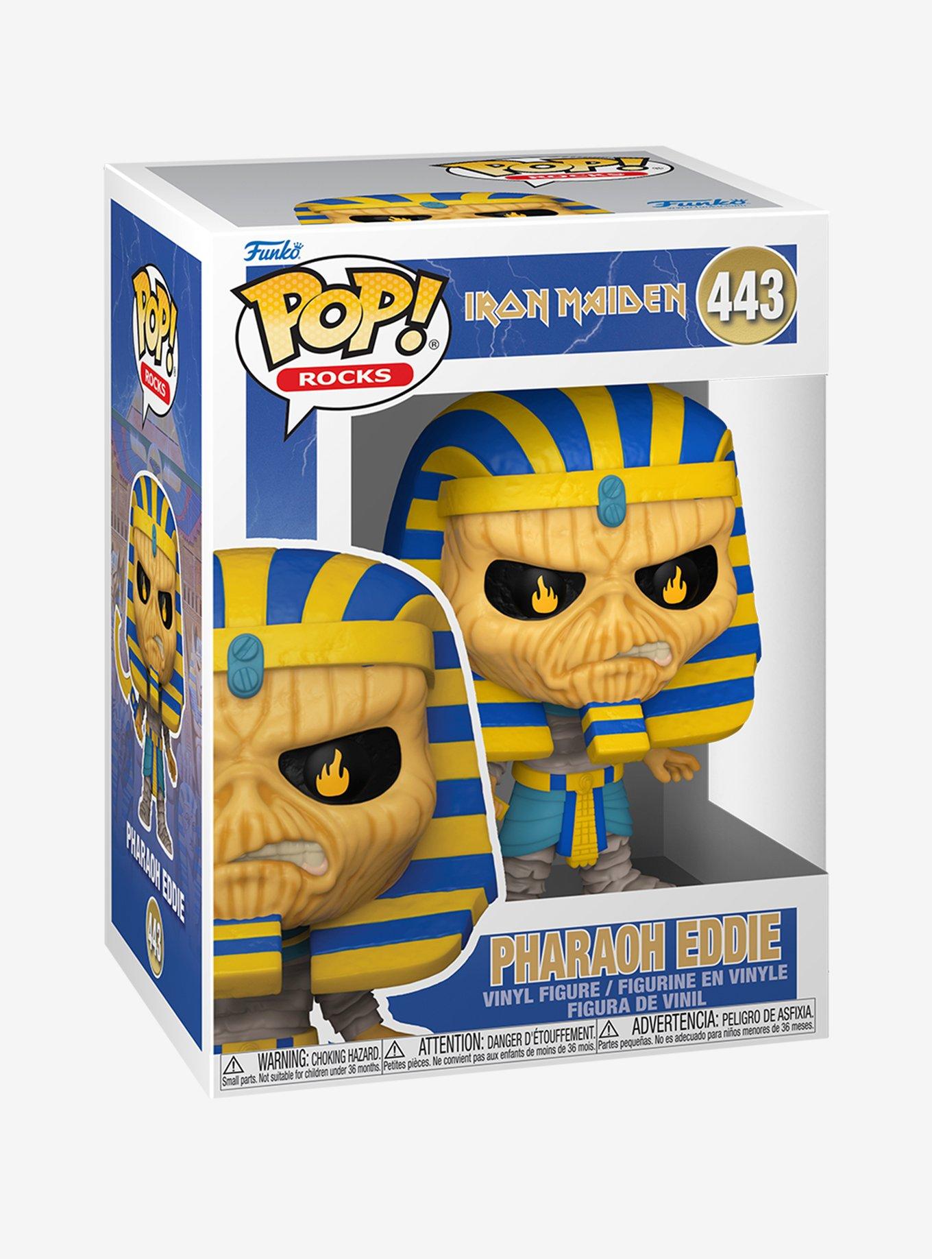Funko Iron Maiden Pop! Rocks Pharaoh Eddie Vinyl Figure, , hi-res