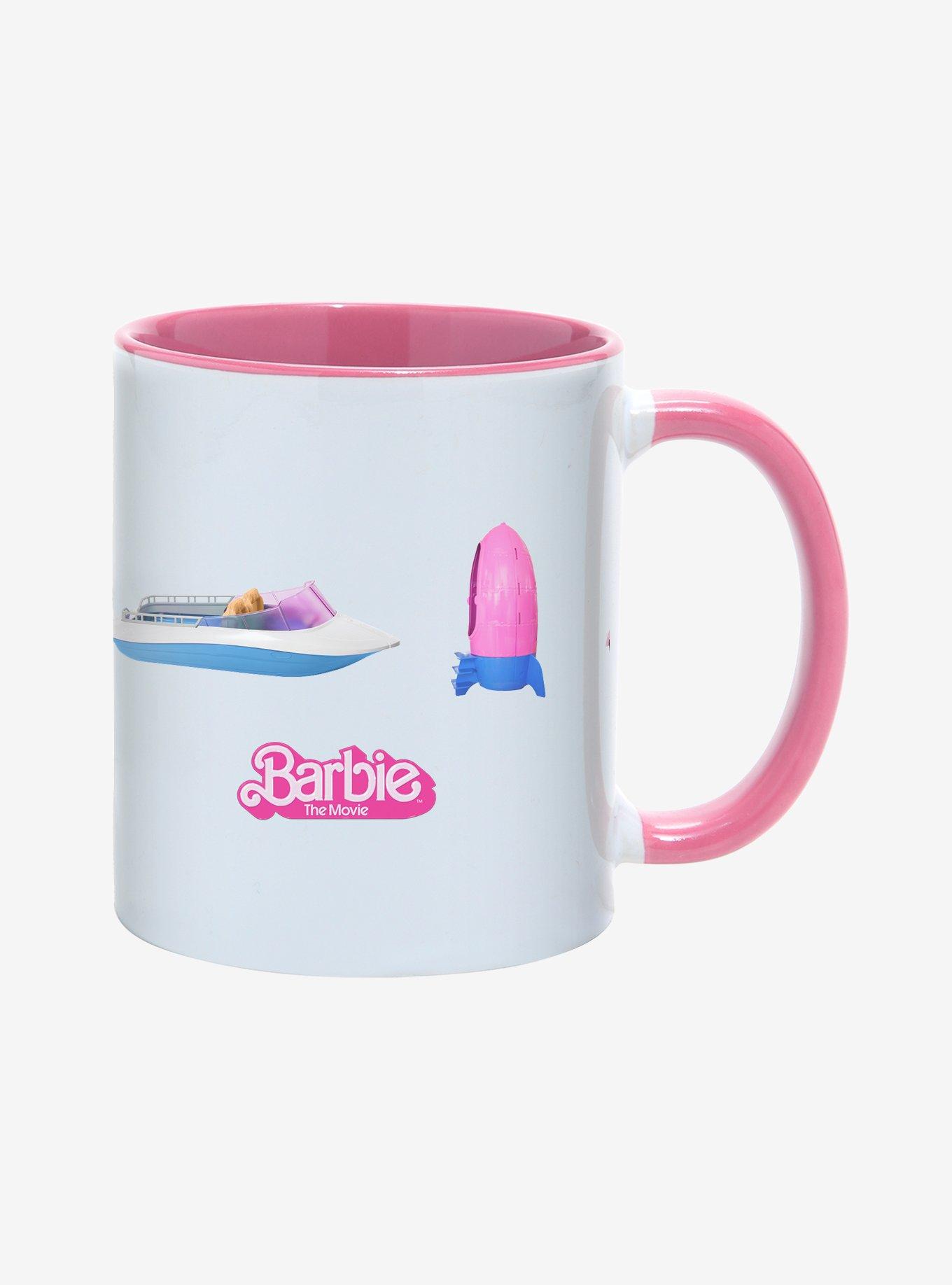 Barbie The Movie Vehicle Playset Silhouettes 11OZ Mug, , alternate