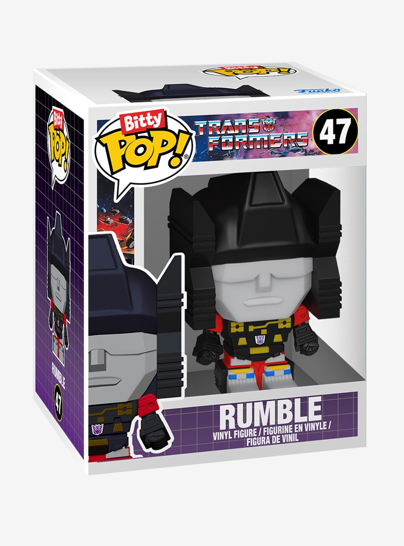 Funko Transformers Bitty Pop! Bitty Bot Soundwave With Rumble Vinyl Figure, , alternate