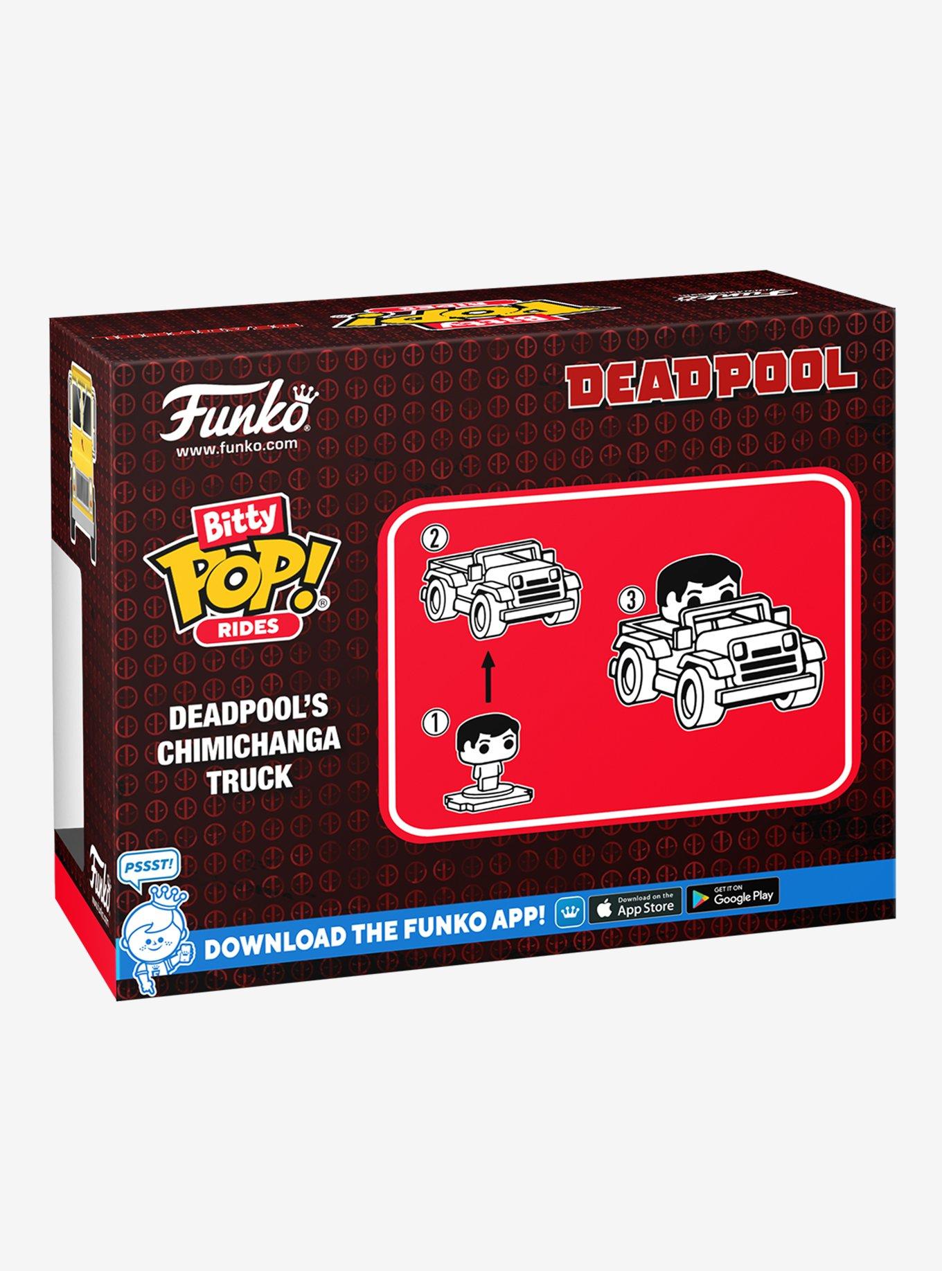 Funko Marvel Deadpool Bitty Pop! Rides Deadpool's Chimichanga Truck Vinyl Figure, , alternate