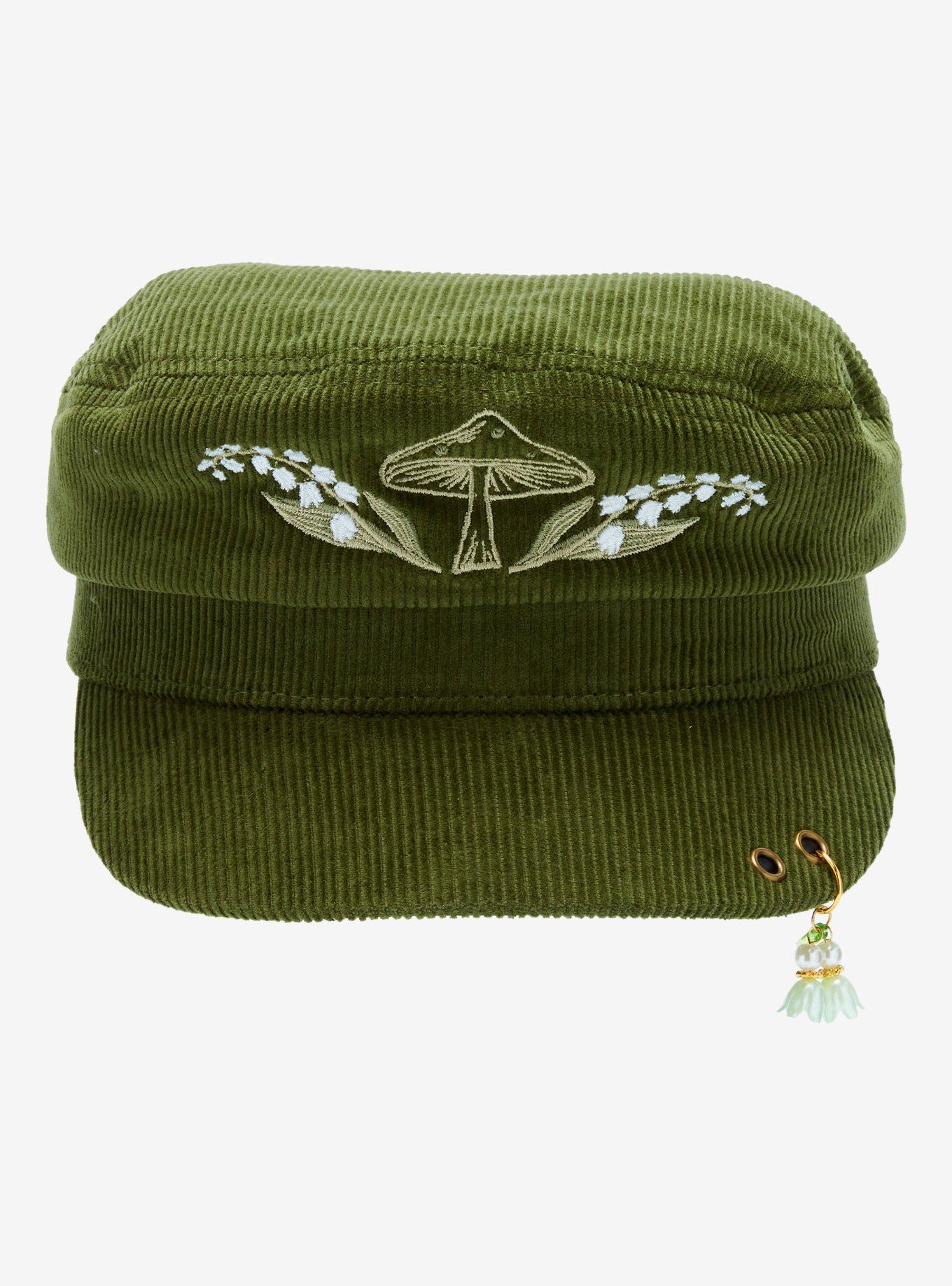 Lily Of The Valley Mushroom Cabbie Hat, , alternate