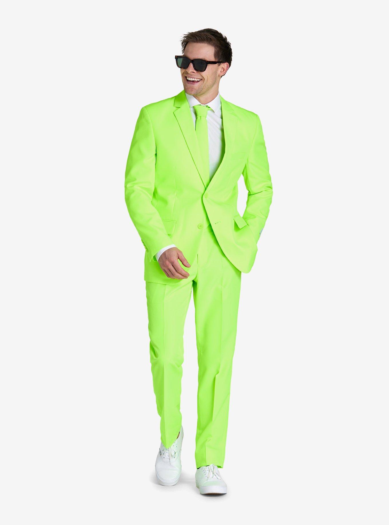 Neon Lucky Lime Suit, , hi-res