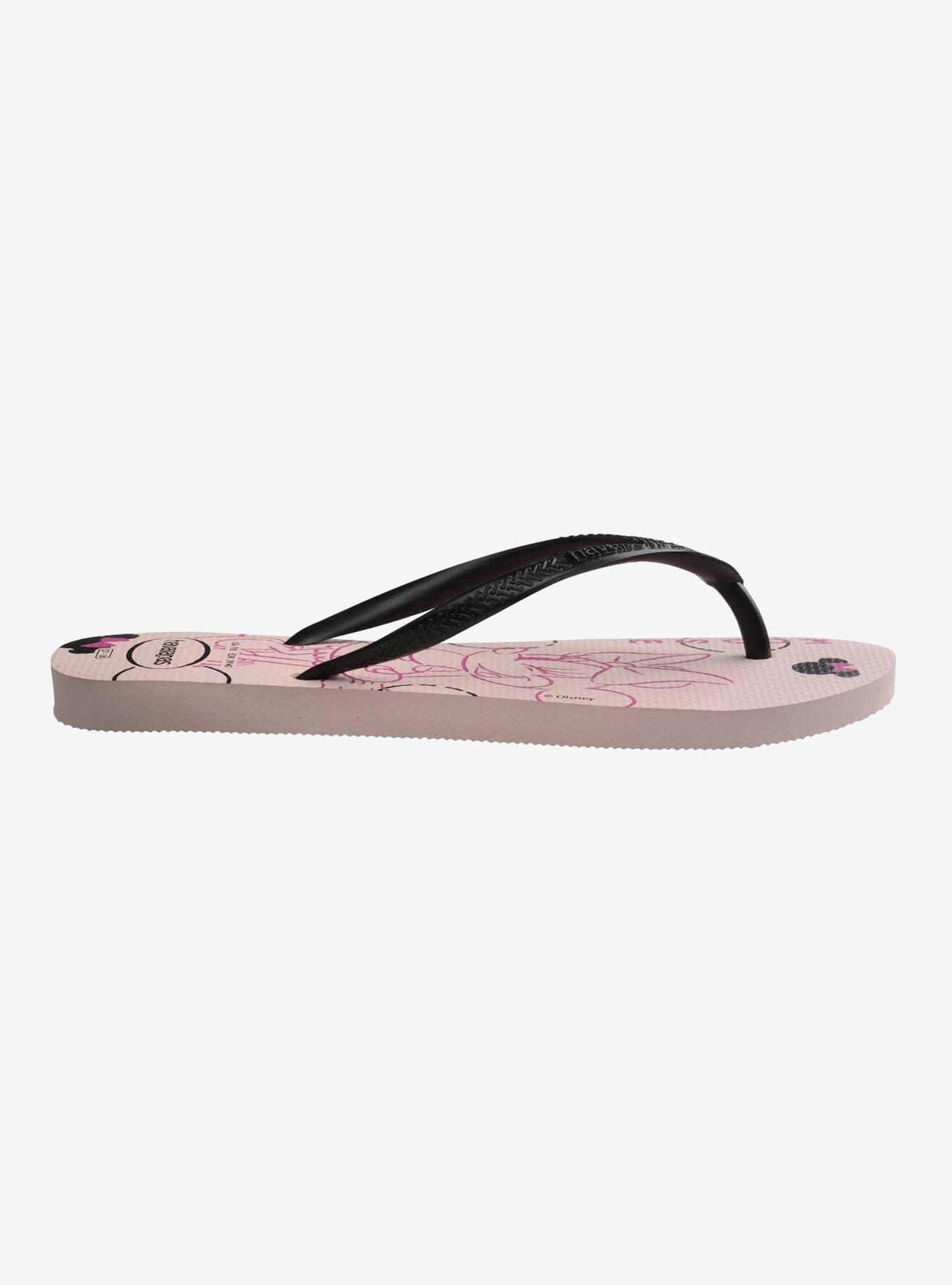 Havaianas Disney Minnie Mouse Tonal Portrait Women's Sandals, PINK, alternate