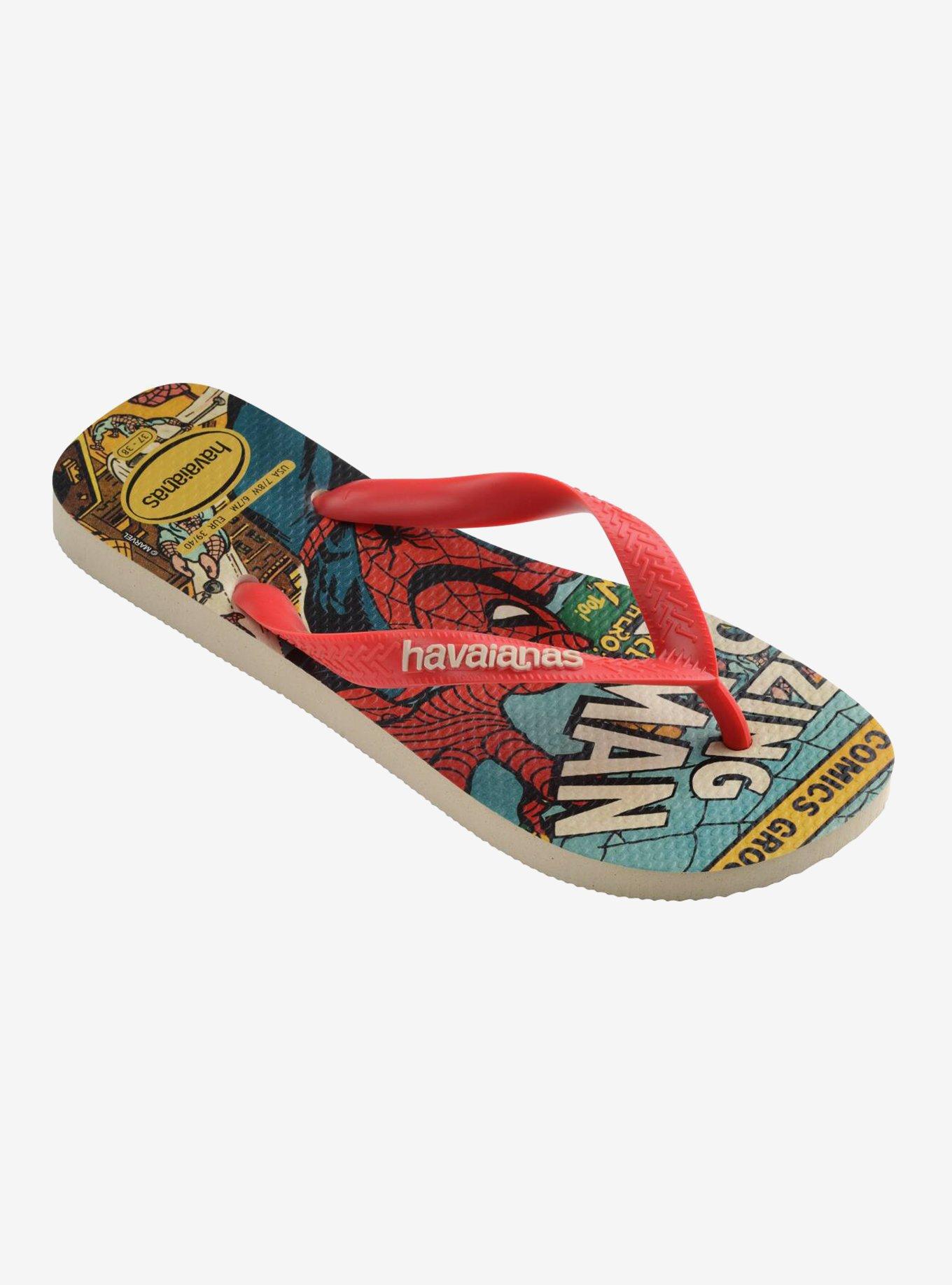 Havaianas Marvel Spider-Man Comic Cover Men's Sandals, MULTI, alternate