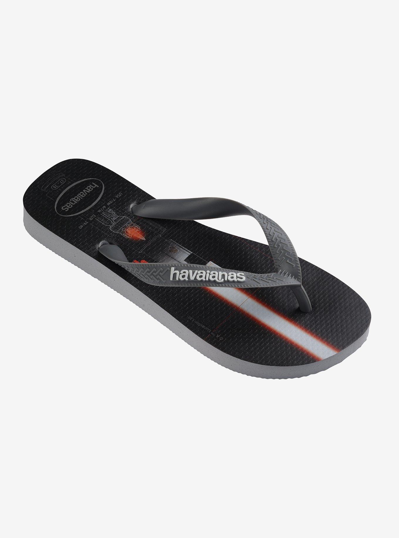 Havaianas Star Wars Lightsaber Men's Sandals, BLACK, alternate