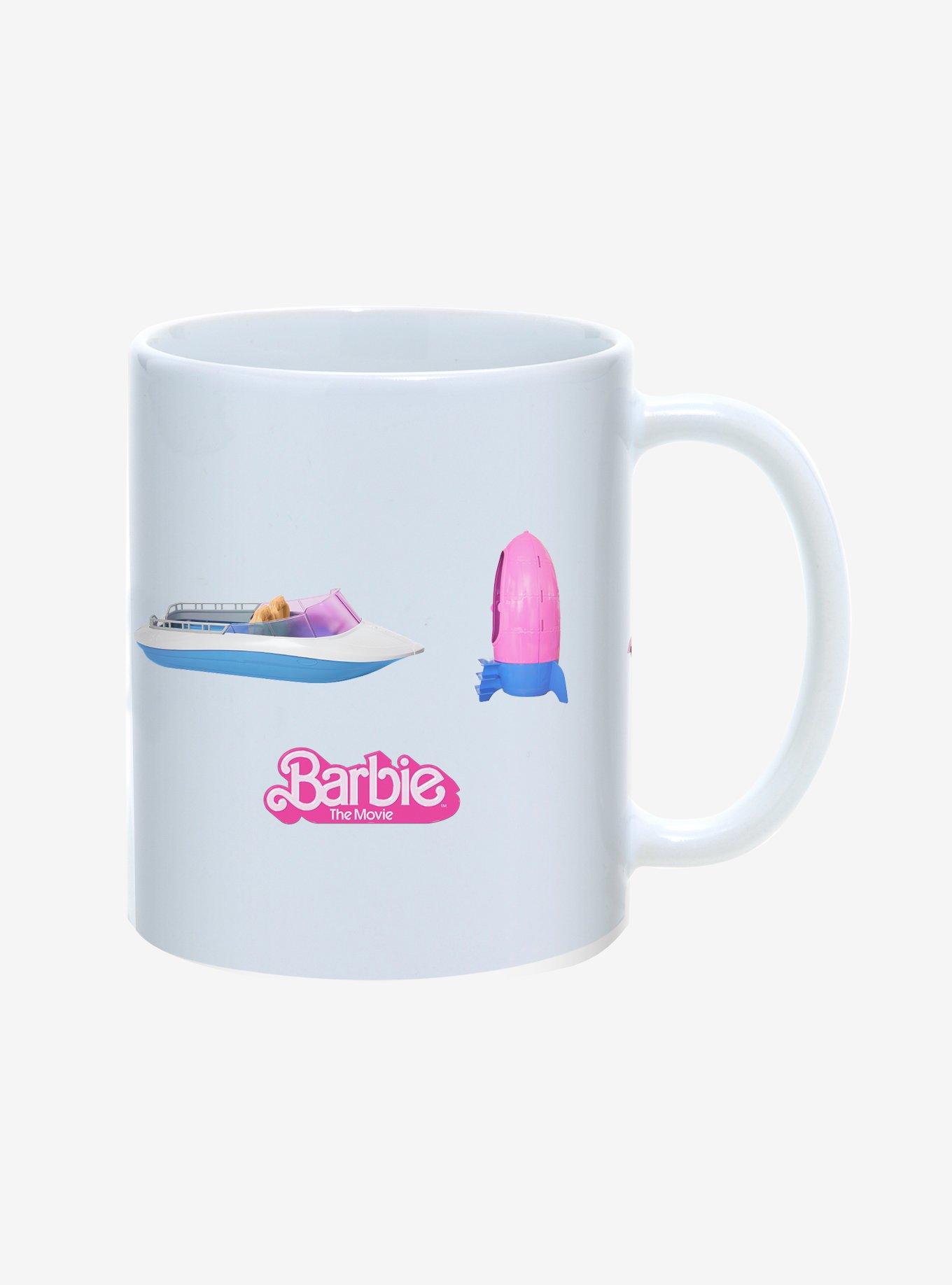 Barbie The Movie Vehicle Playset Silhouettes 11OZ Mug, , alternate