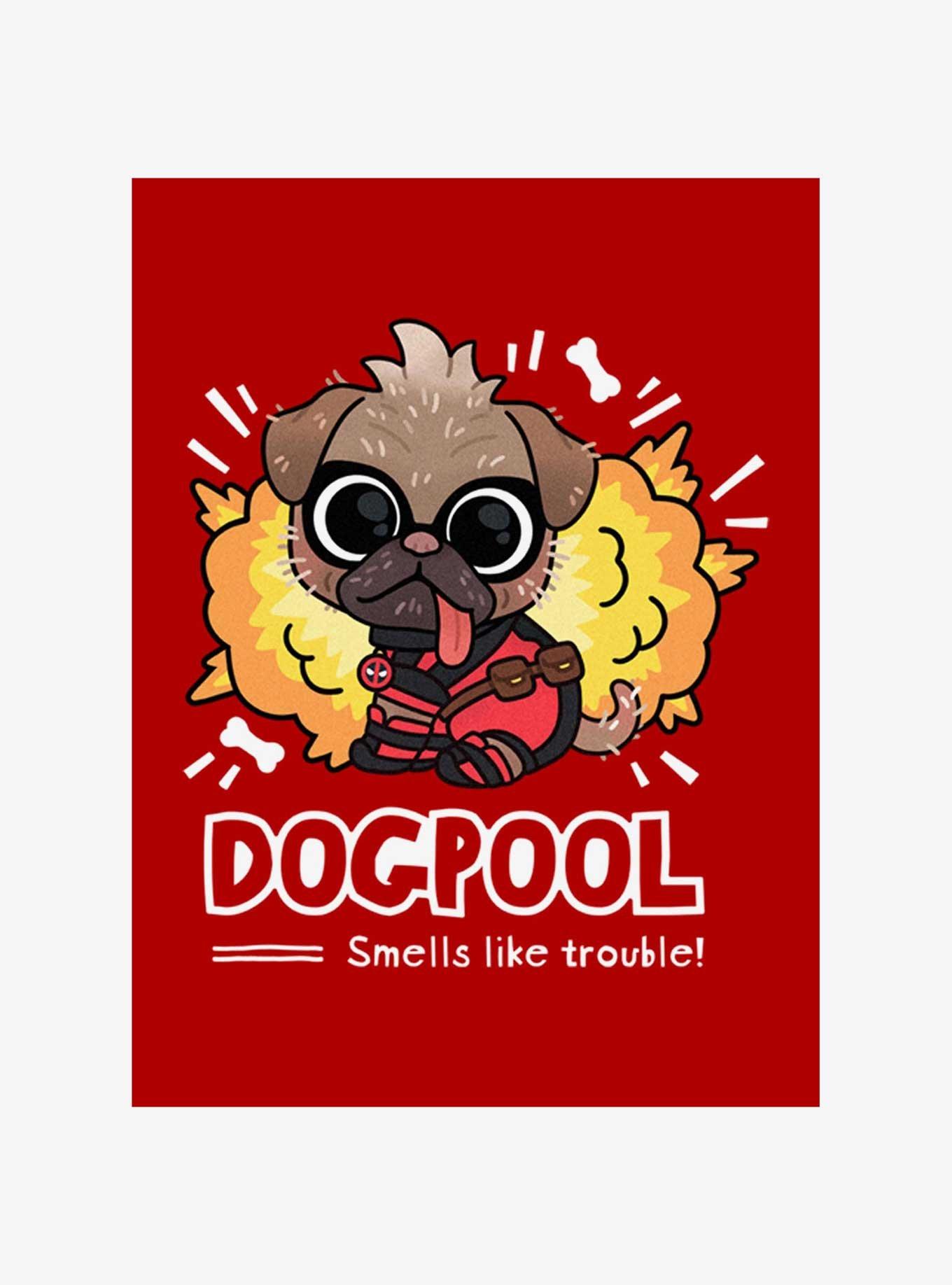 Marvel Deadpool & Wolverine Cute Dogpool T-Shirt, , hi-res