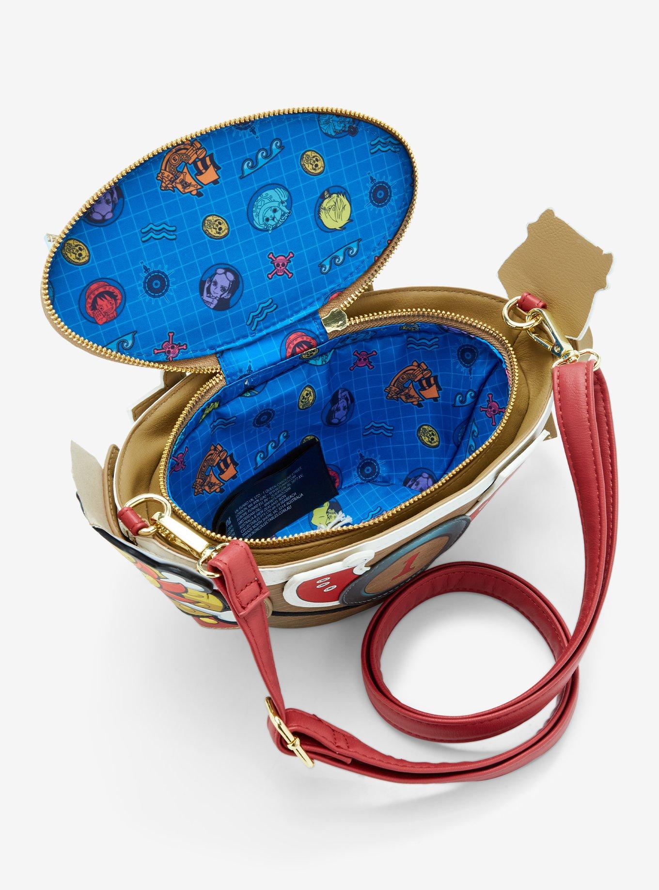 Loungefly One Piece Thousand Sunny Figural Crossbody Bag, , alternate