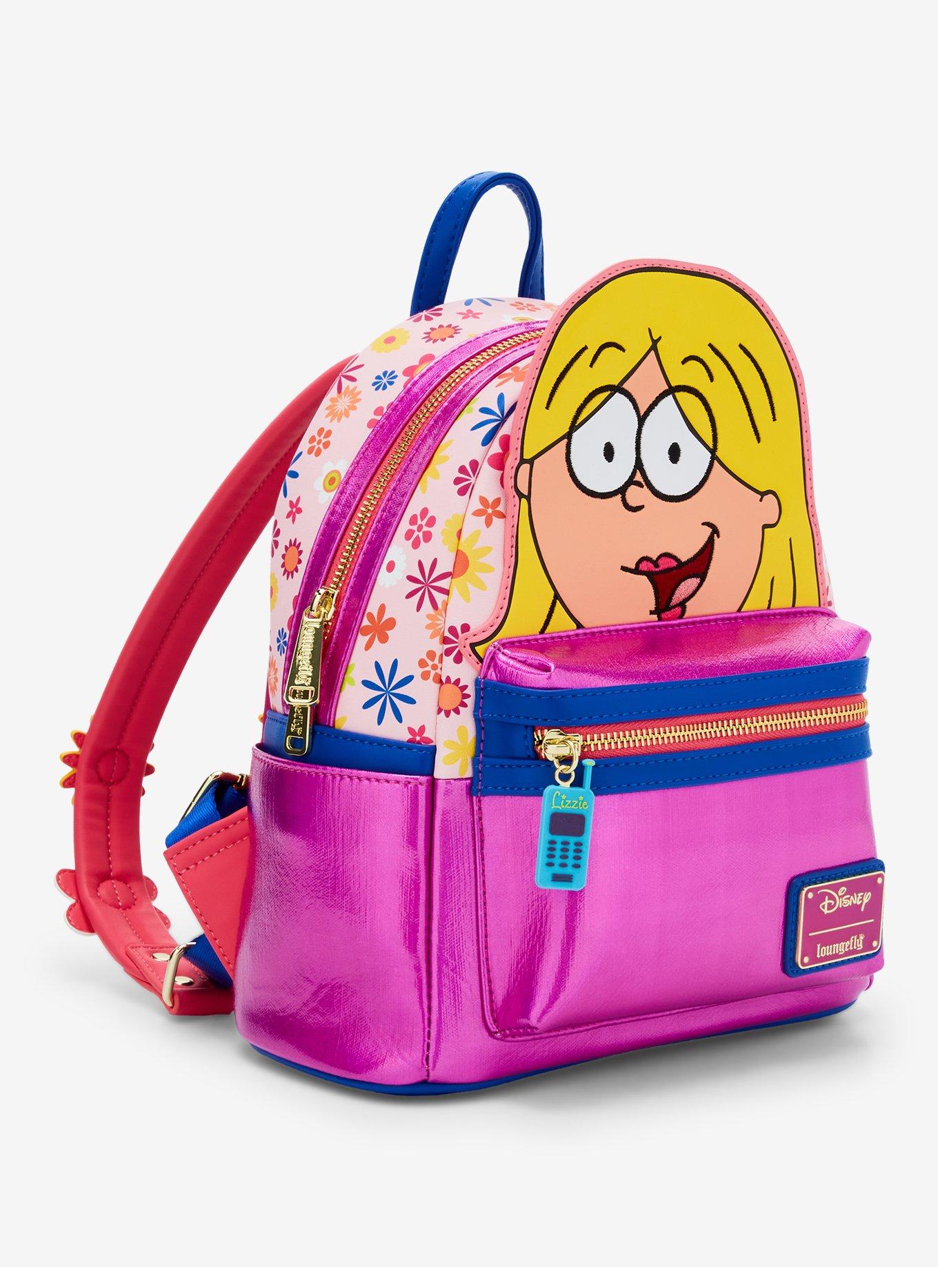 Loungefly Disney Lizzie McGuire Floral Mini Backpack, , alternate