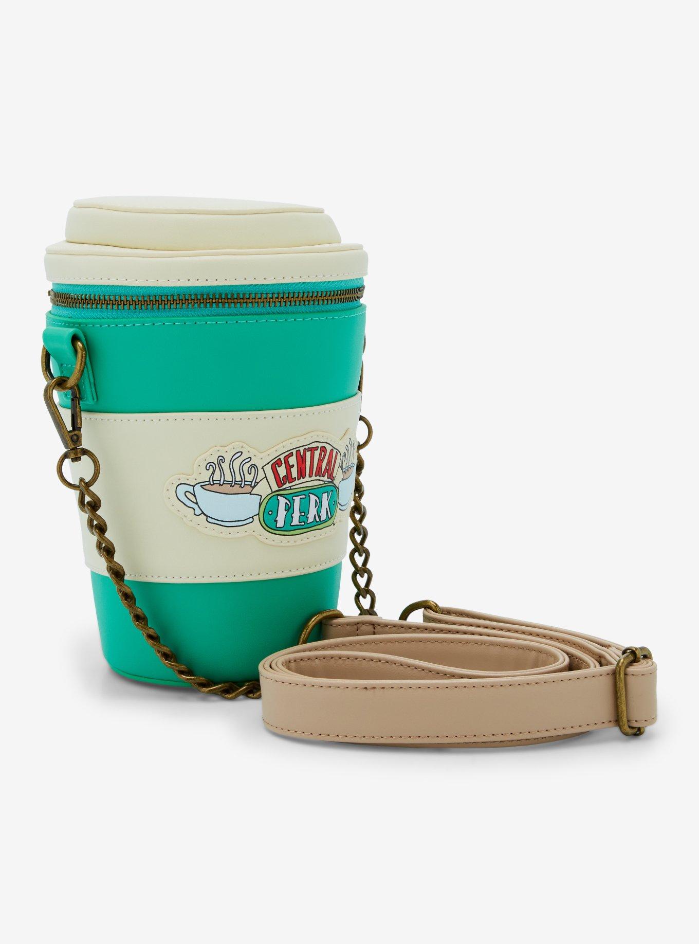 Loungefly Friends Central Perk Coffee Cup Figural Crossbody Bag, , hi-res