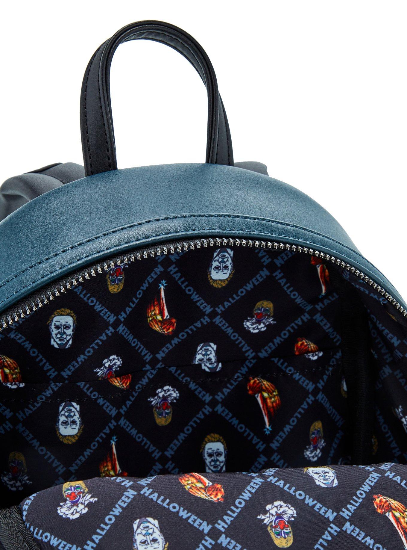 Halloween Michael Myers Glow-In-The-Dark Mini Backpack, , alternate