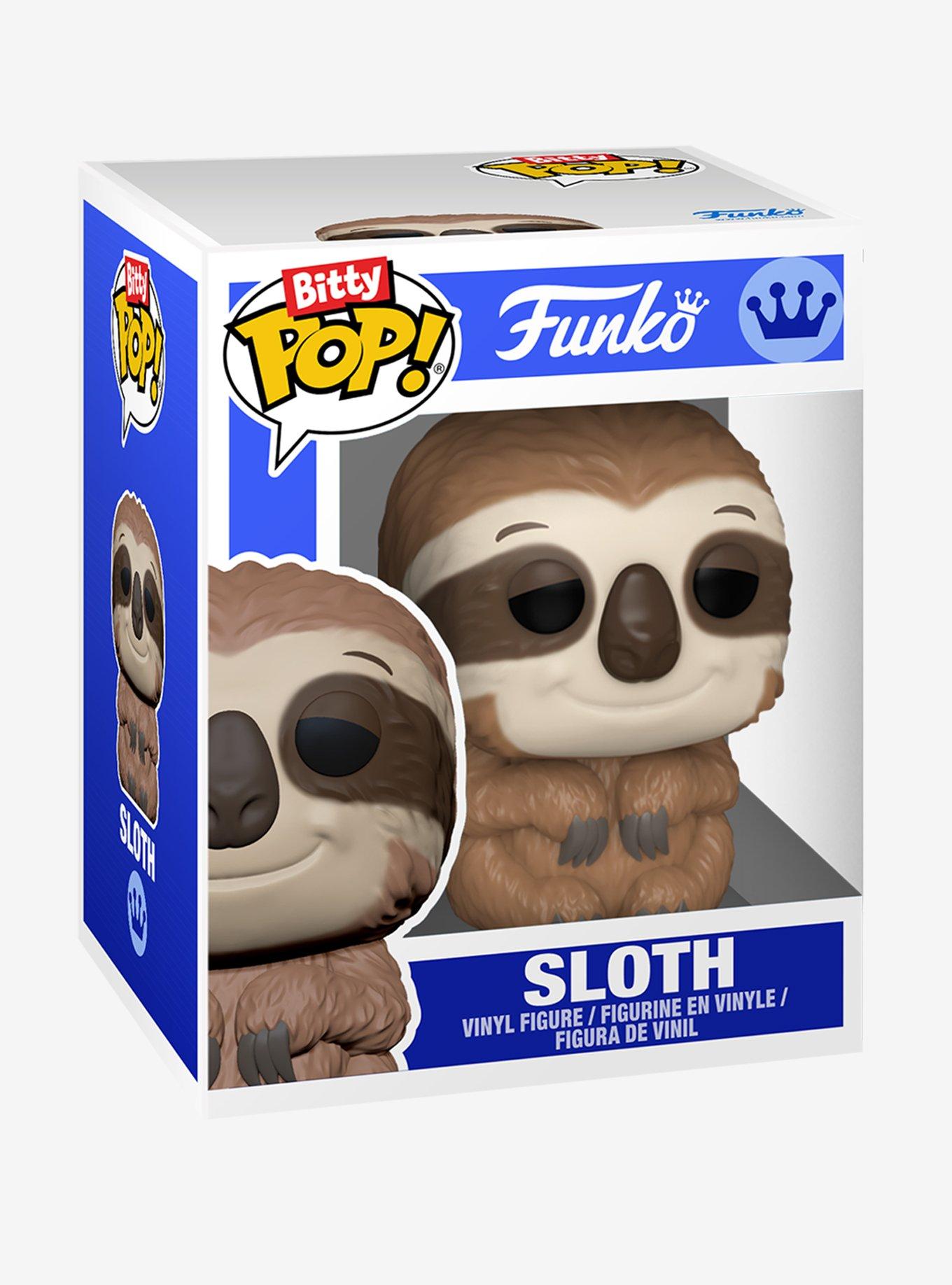 Funko Bitty Pop! Accessories Sloth Mini Figure and Pin Case Set, , alternate