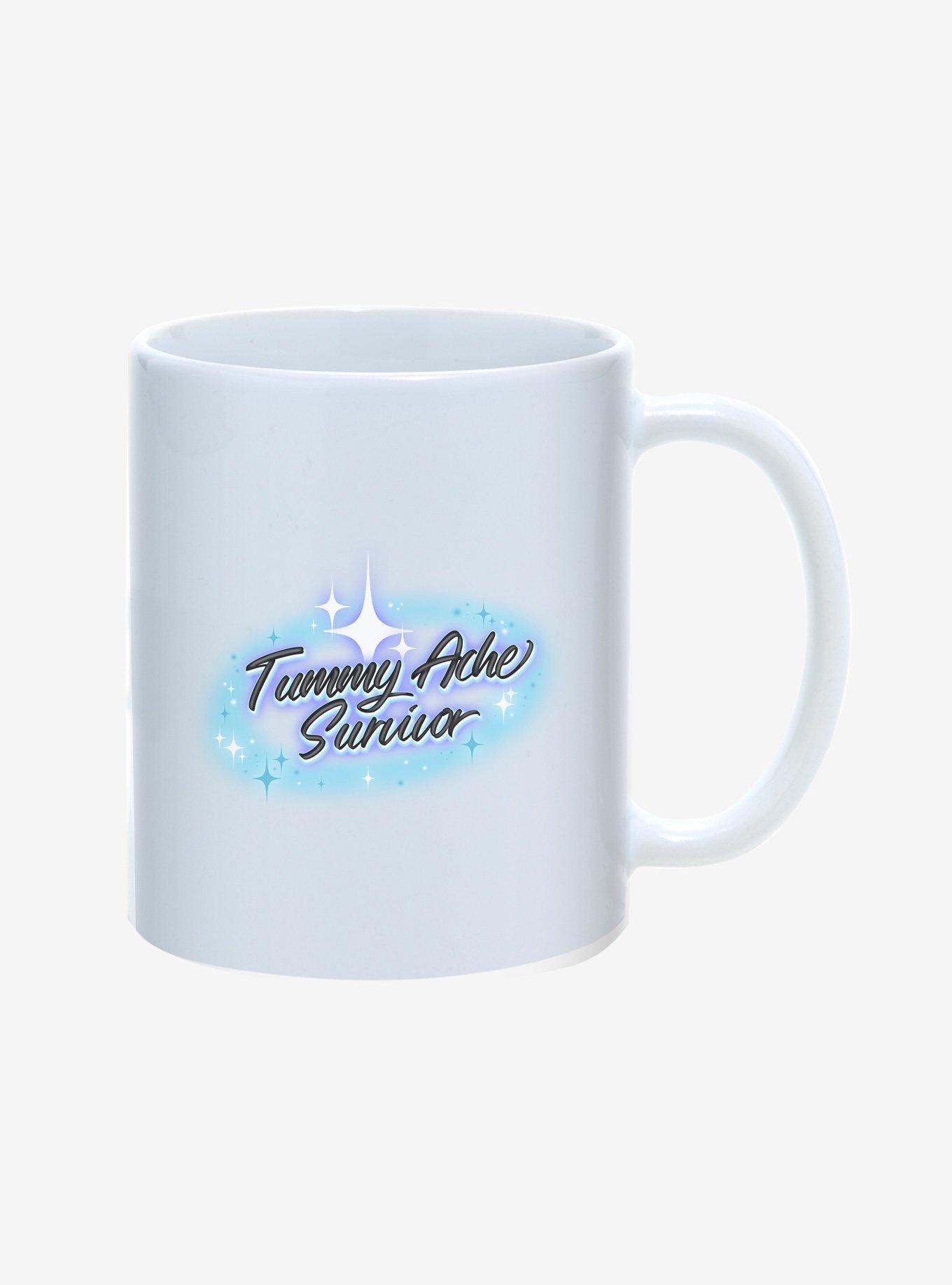 Hot Topic Tummy Ache Survivor 11OZ Mug, , alternate