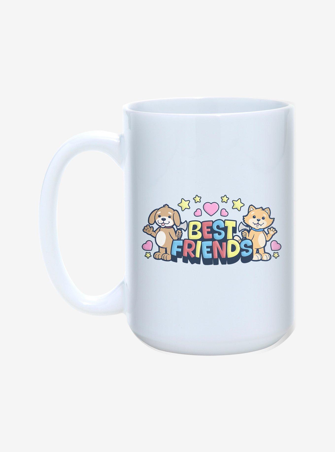 Hot Topic Cat And Dog Best Friends 15OZ Mug, , alternate