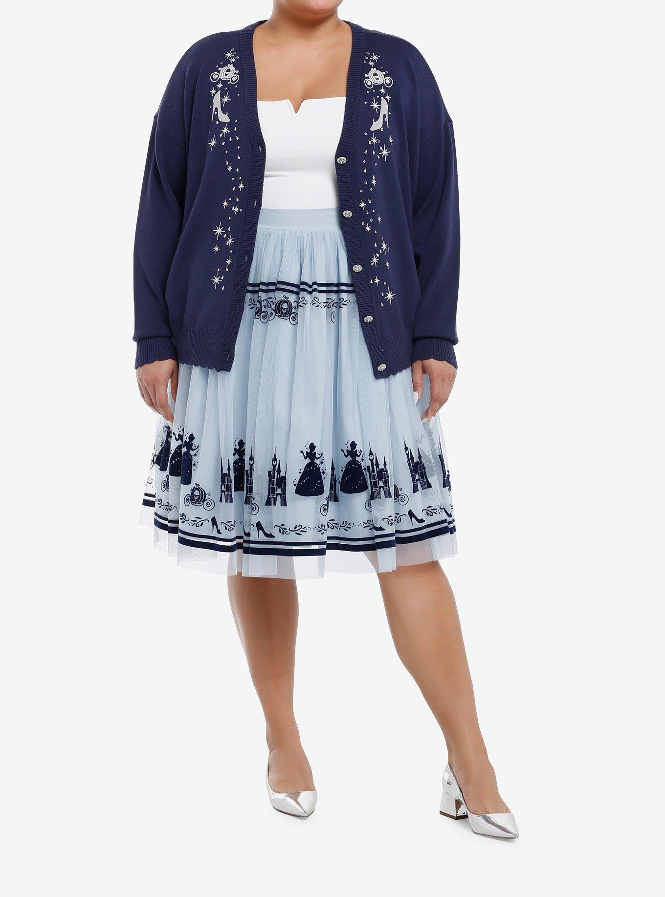 Her Universe Disney Cinderella Tulle Retro Skirt Plus Size Her Universe Exclusive, , hi-res