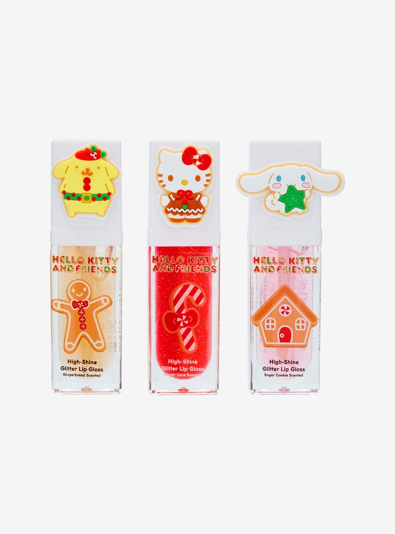 Hello Kitty And Friends Holiday Glitter Lip Gloss Set, , hi-res