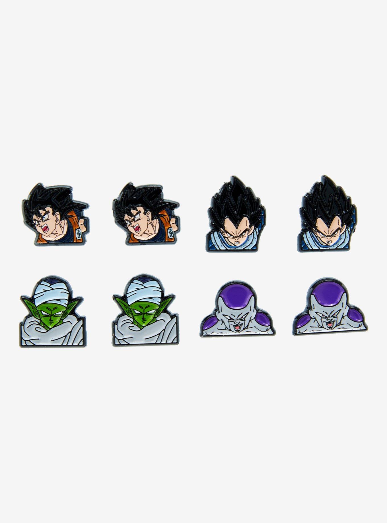 Dragon Ball Z Characters Earring Set, , hi-res