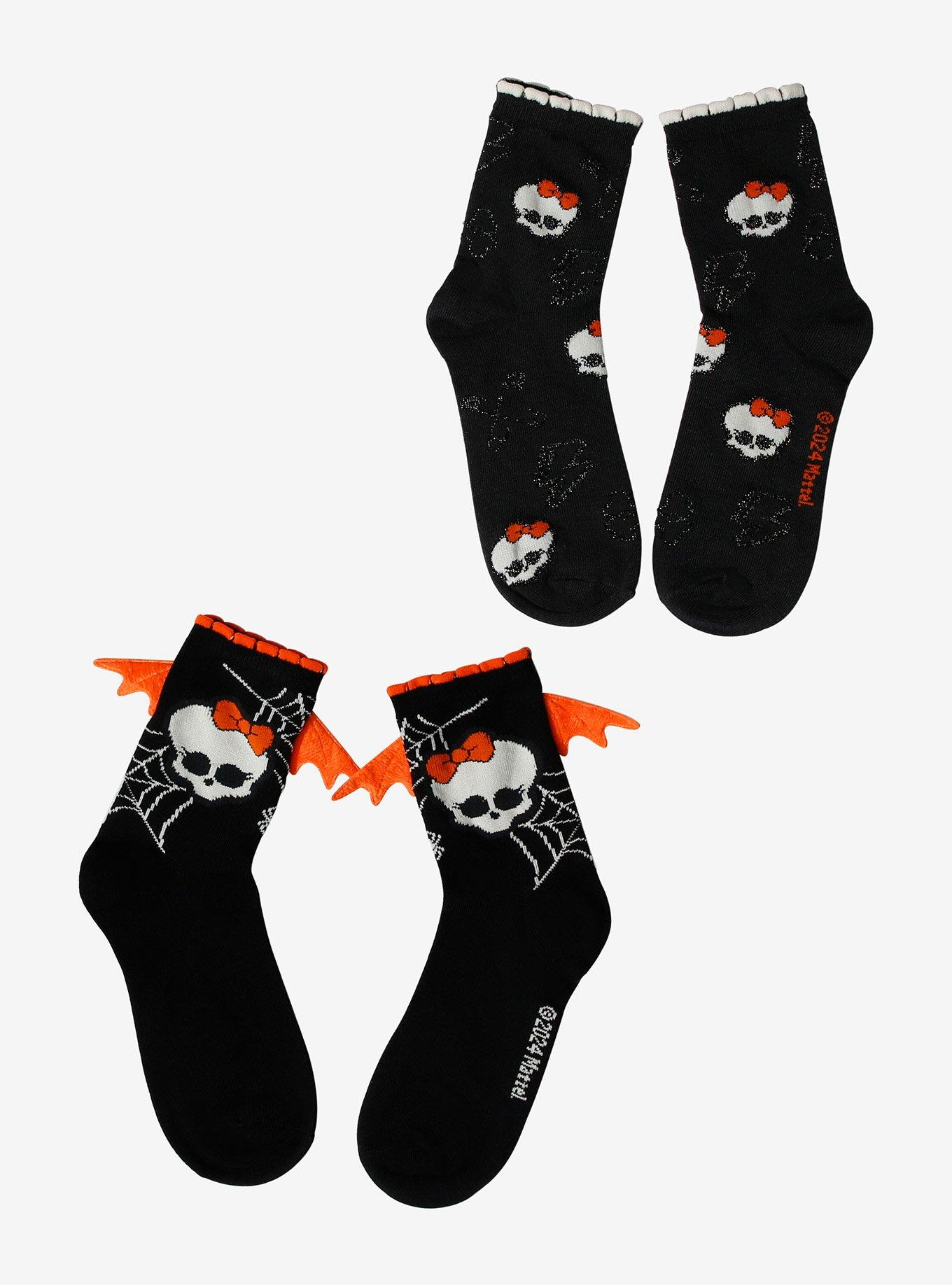 Monster High Halloween Ankle Socks 2 Pair