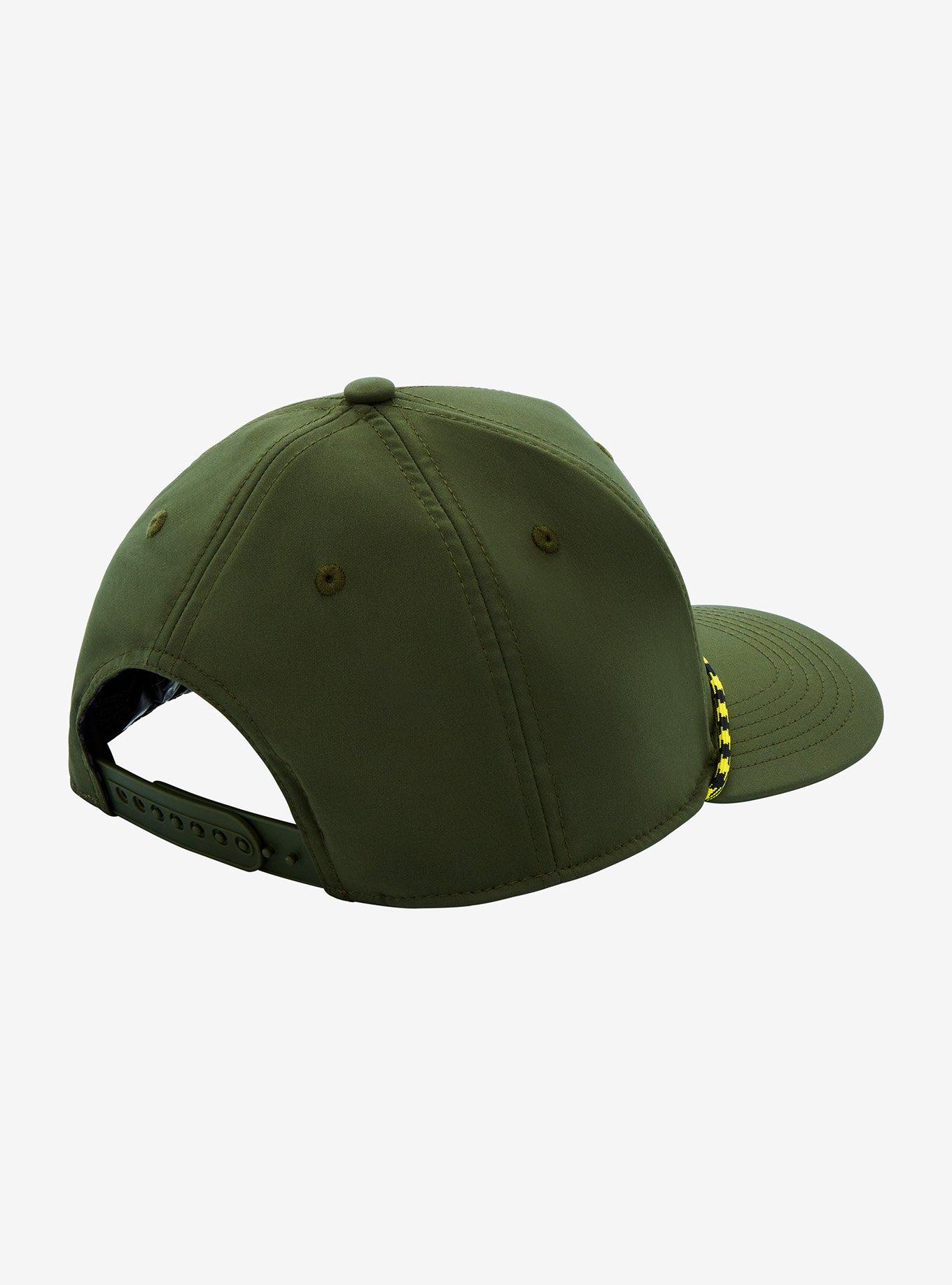 Godzilla Logo Cord Snapback Hat, , alternate