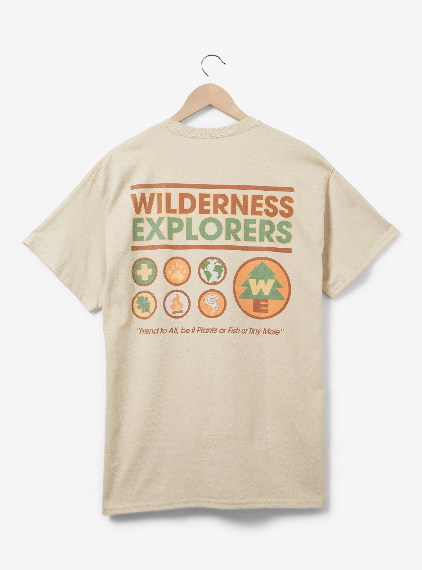 Disney Pixar Up Wilderness Explorer Badge T-Shirt — BoxLunch Exclusive, , hi-res