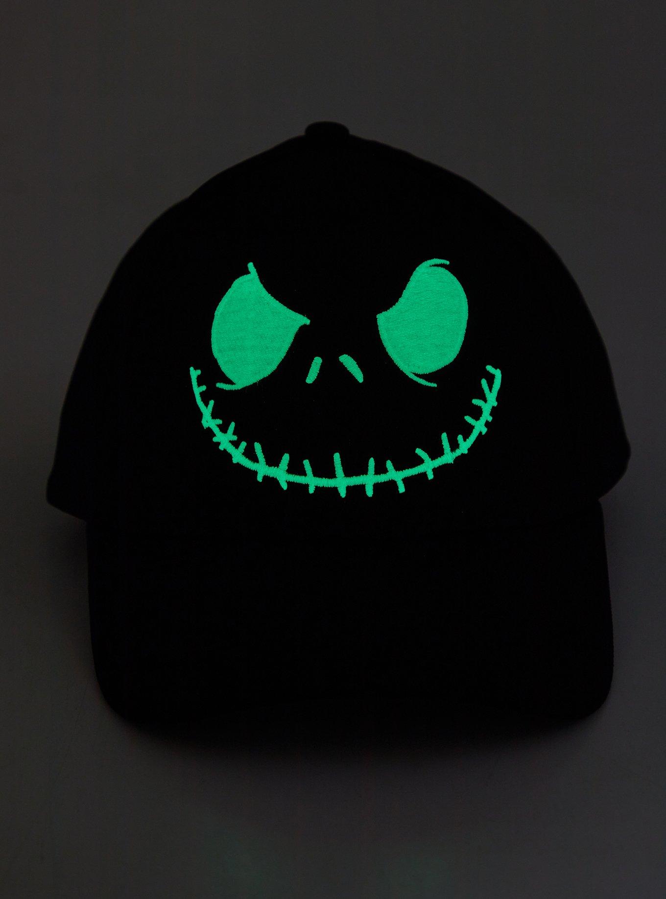 The Nightmare Before Christmas Jack Glow-In-The-Dark Snapback hat, , hi-res