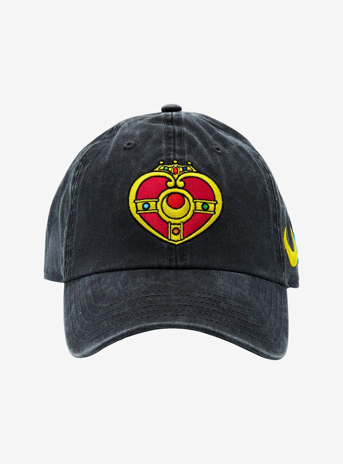 Pretty Guardian Sailor Moon Cosmic Heart Compact Symbols Dad Cap, , alternate