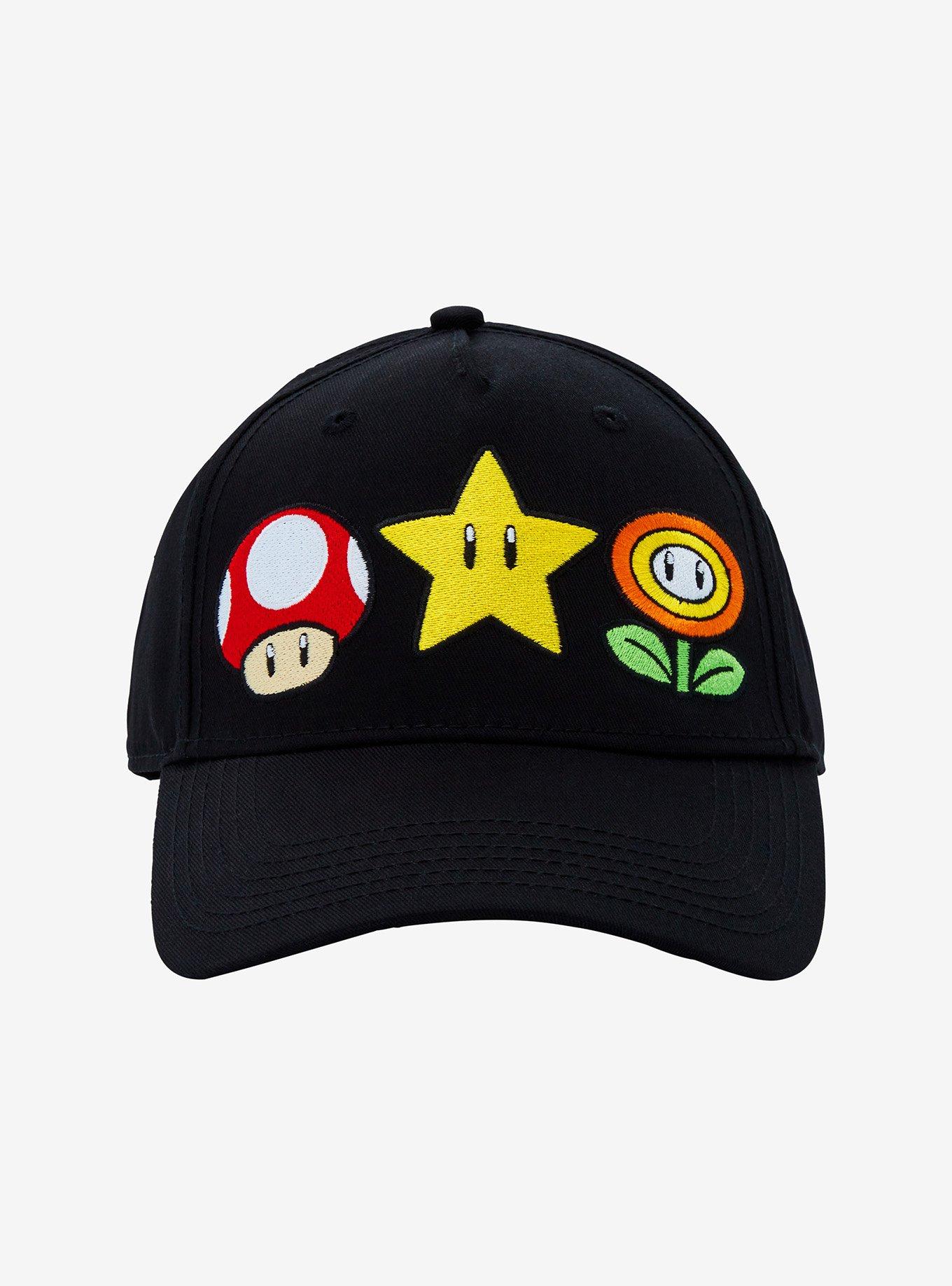 Super Mario Bros. Icons Snapback Hat, , hi-res