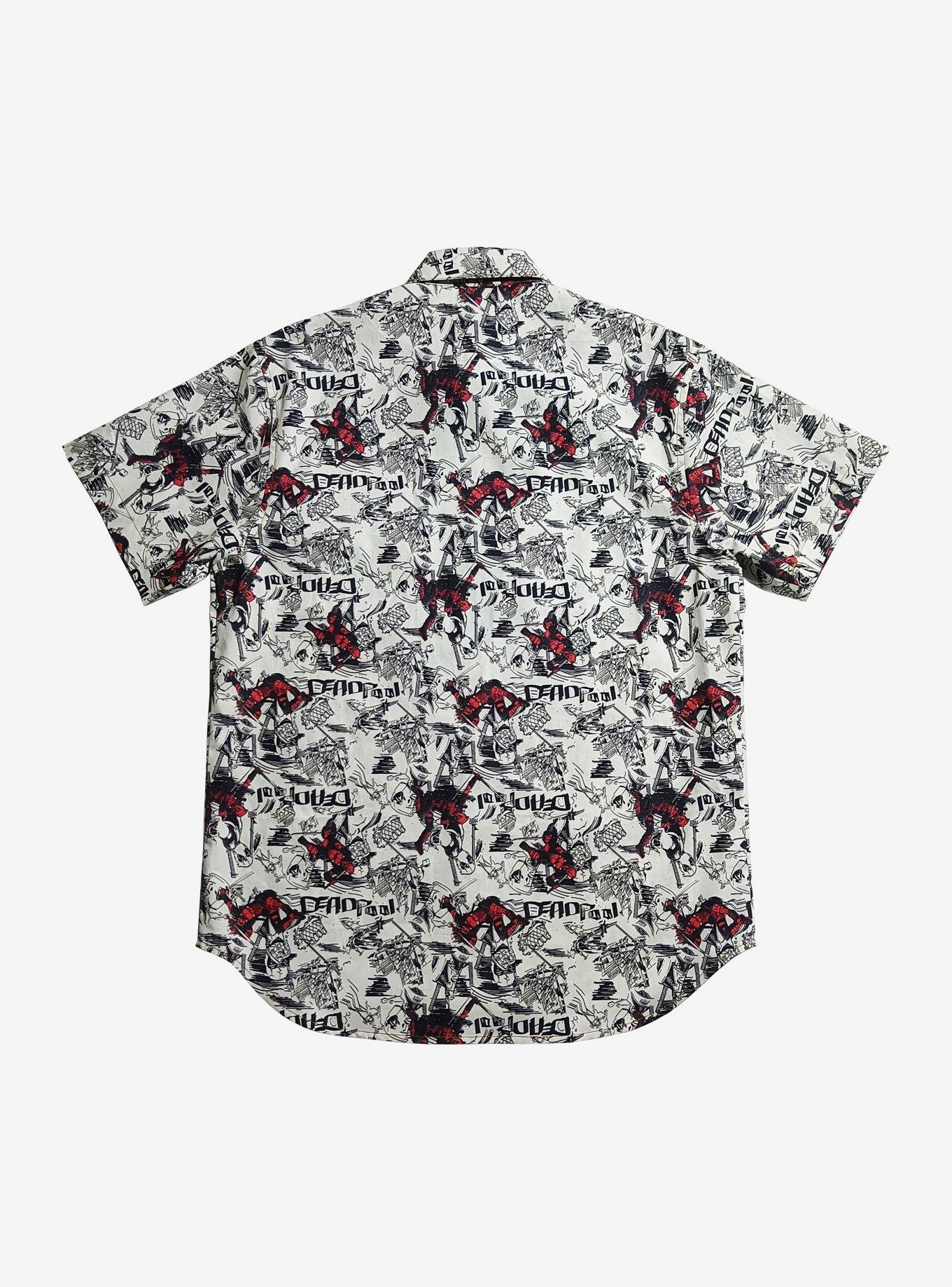 Marvel Deadpool Denim T-Shirt, BRIGHT WHITE, alternate