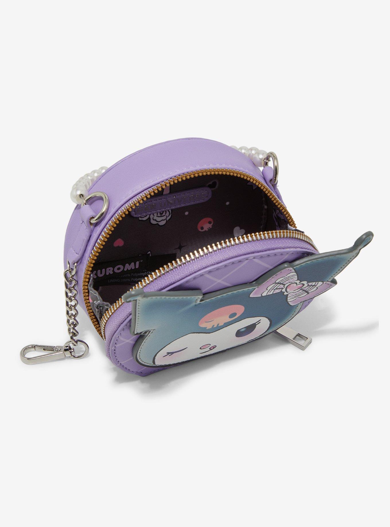 Her Universe Kuromi Dress-Up Bead Coin Purse