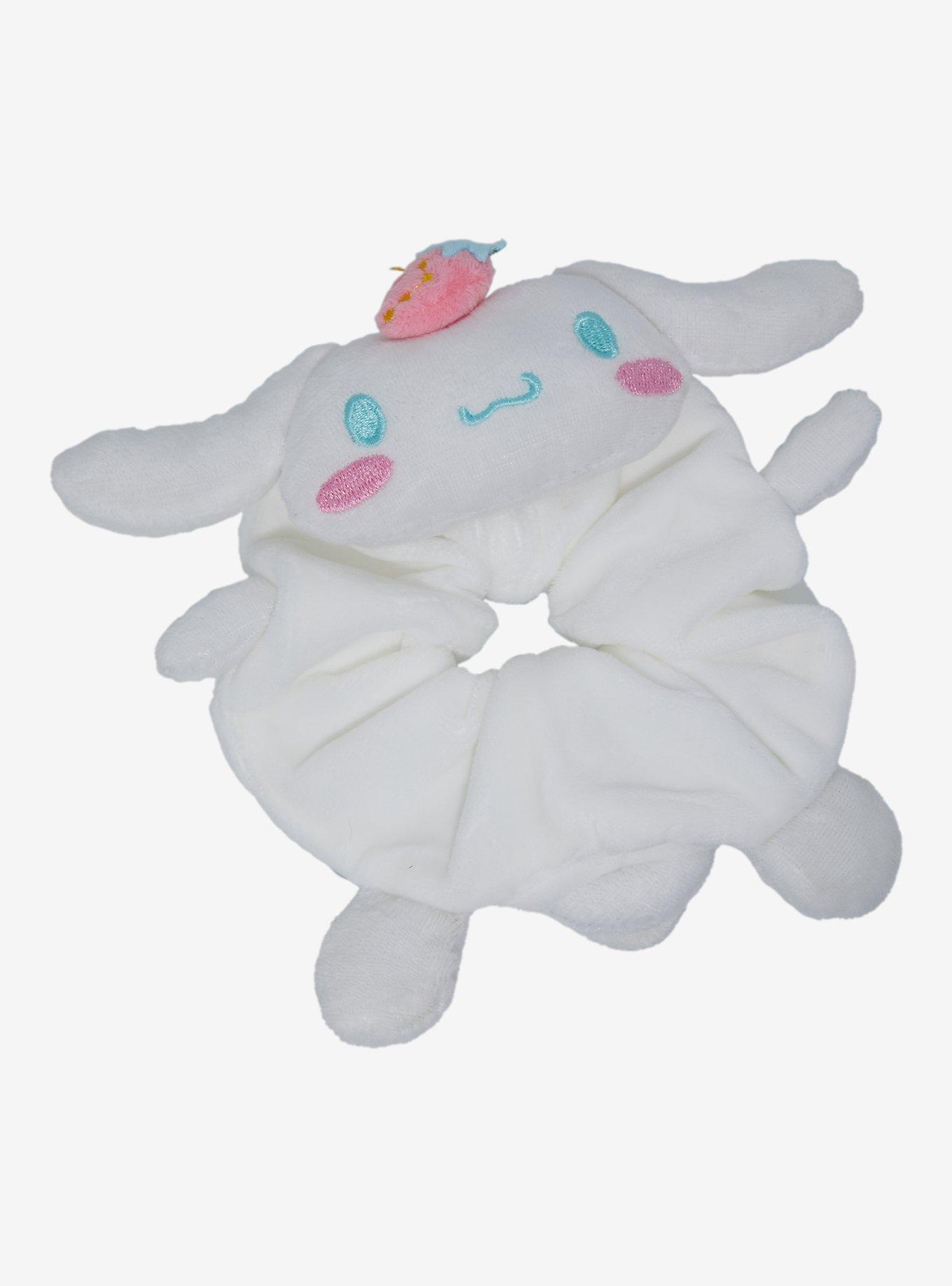 Cinnamoroll Strawberry Plush Scrunchie, , alternate
