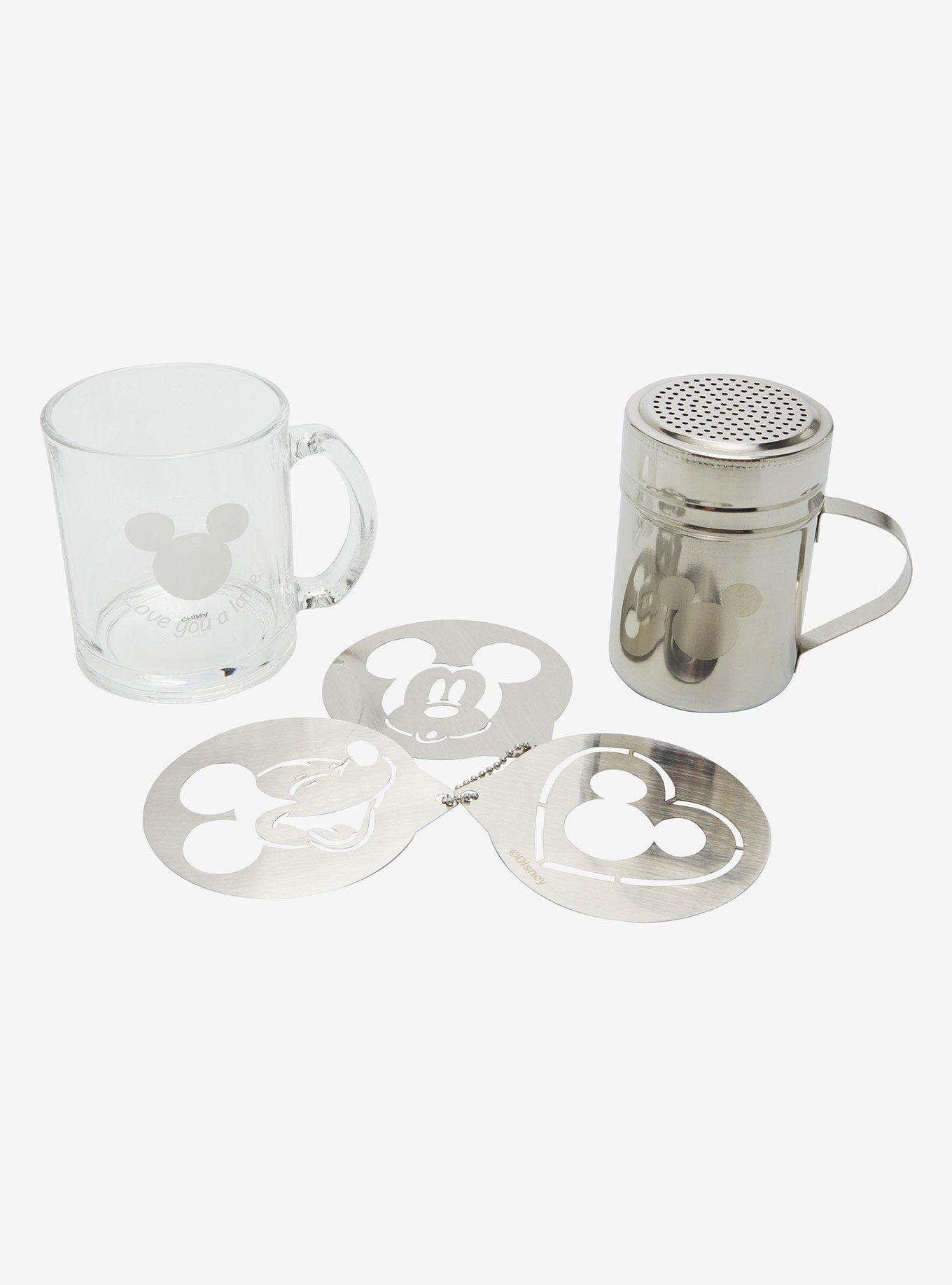 Disney Mickey Mouse Latte Art Stencil Set - BoxLunch Exclusive, , alternate
