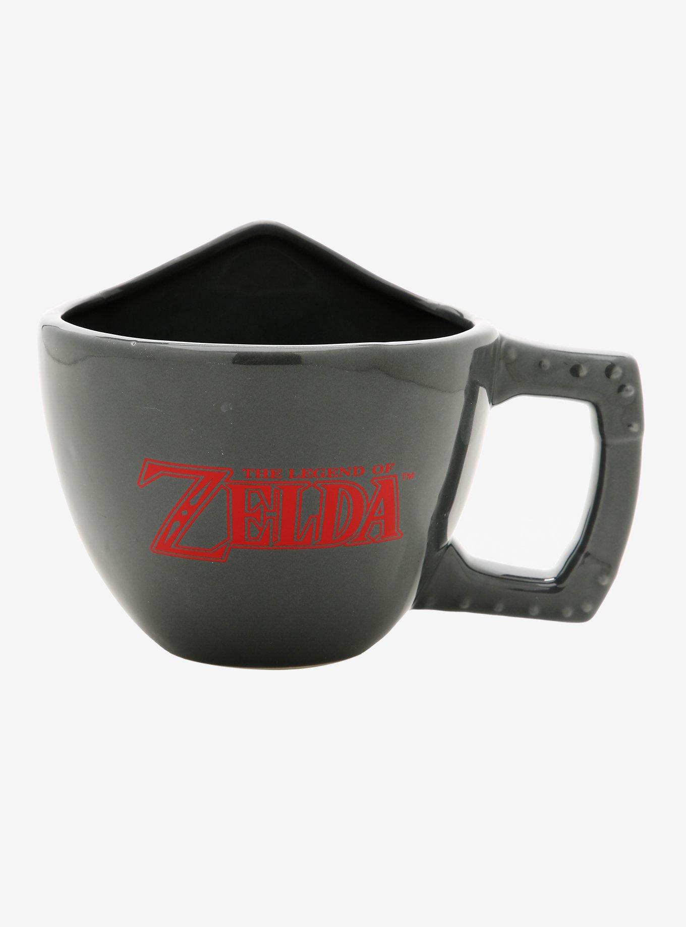 Nintendo The Legend of Zelda Link Hylian Shield Figural Mug