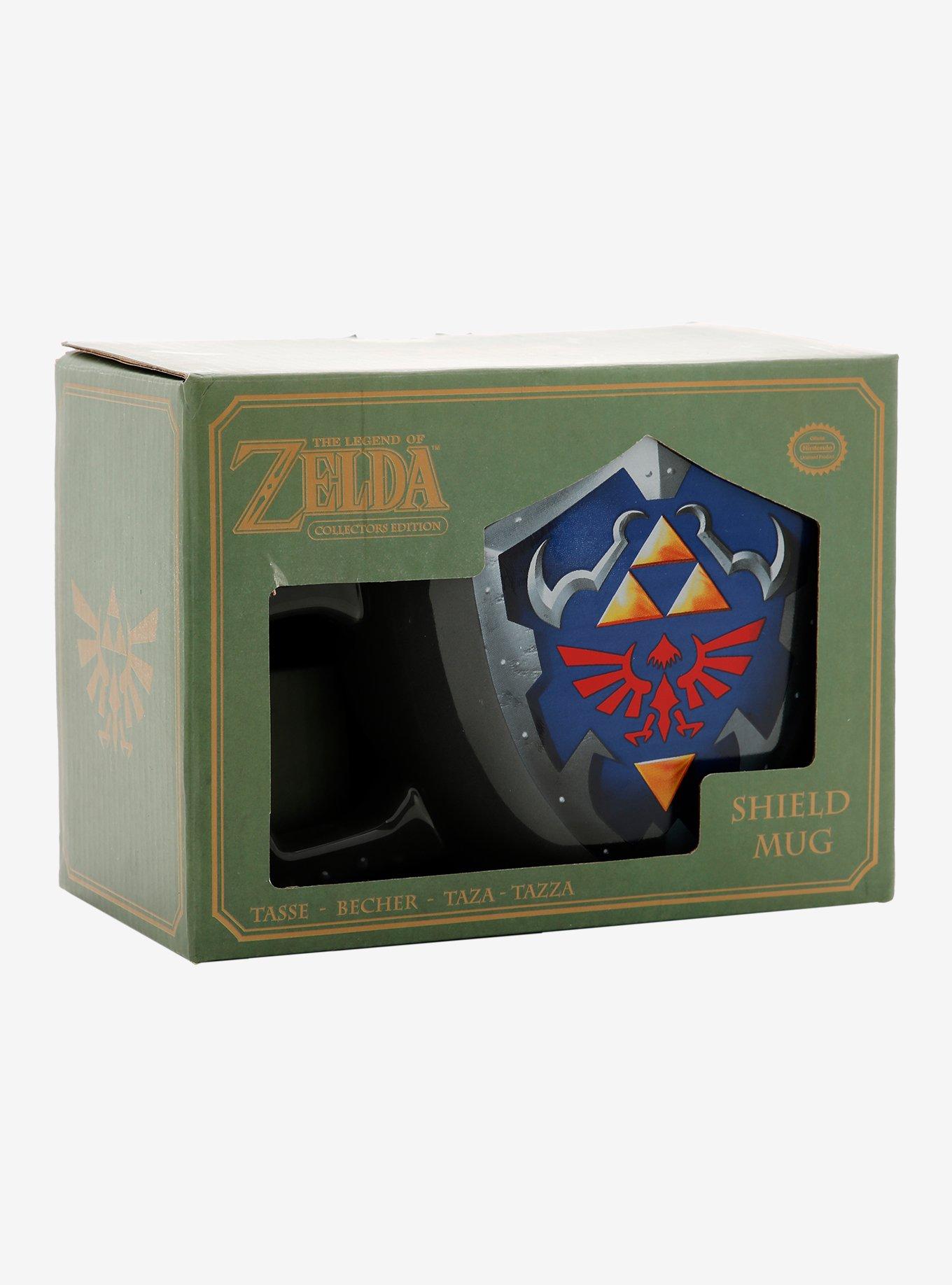 Nintendo The Legend of Zelda Link Hylian Shield Figural Mug, , alternate