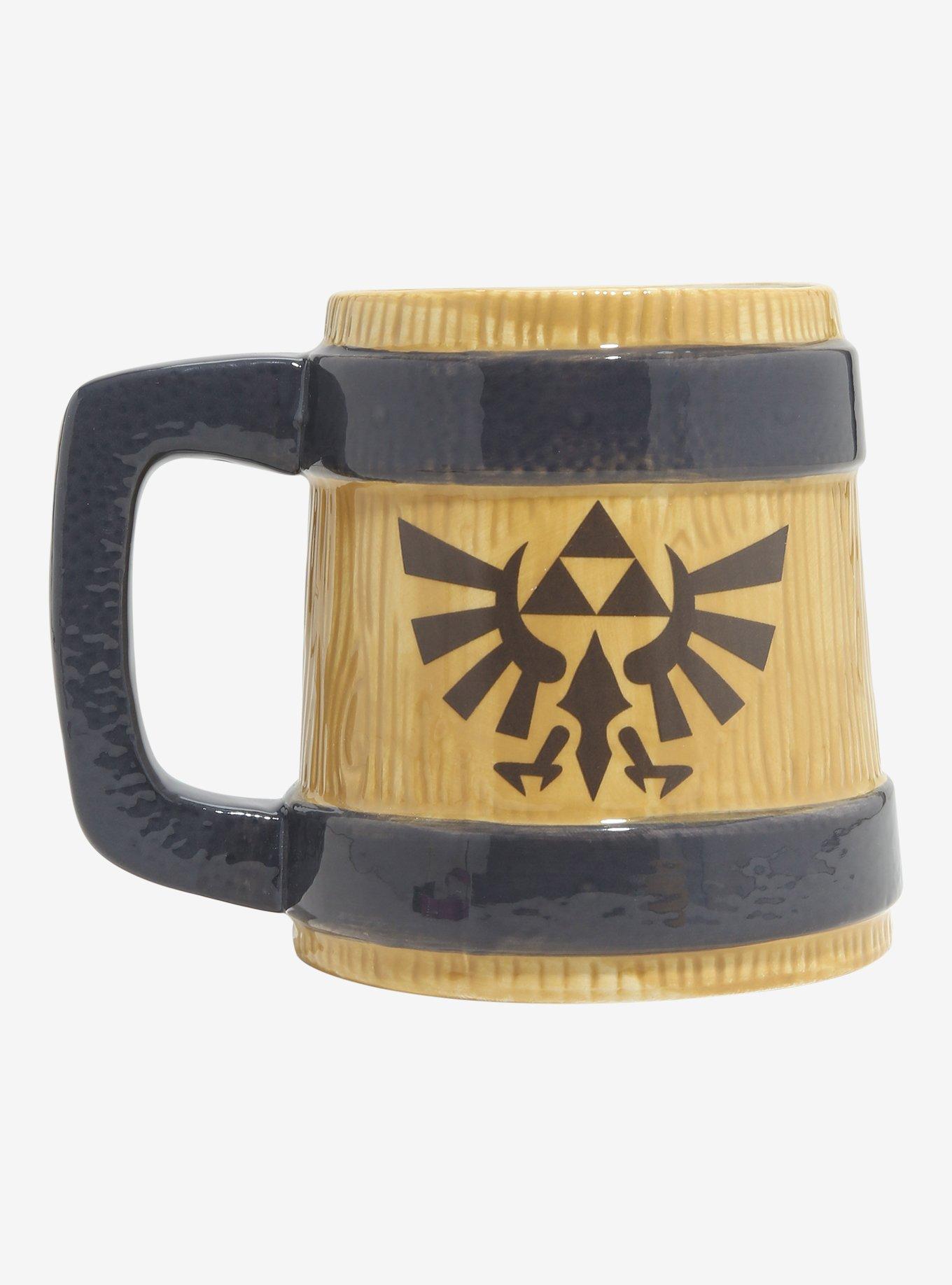 Nintendo The Legend of Zelda Royal Crest Figural Mug, , alternate