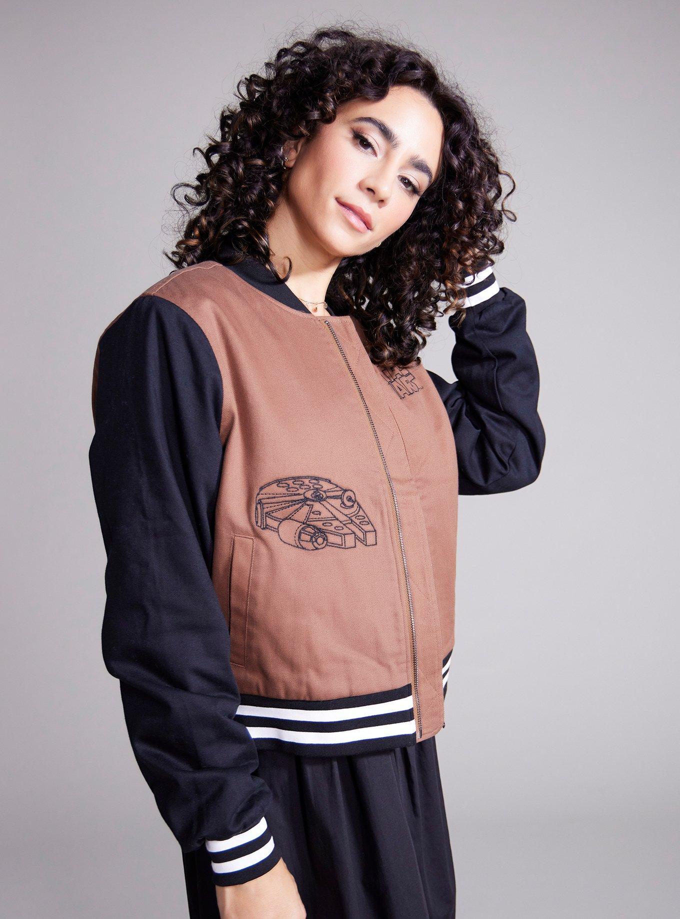 Her Universe Star Wars Ships Crop Bomber Jacket Her Universe Exclusive, MULTI, alternate