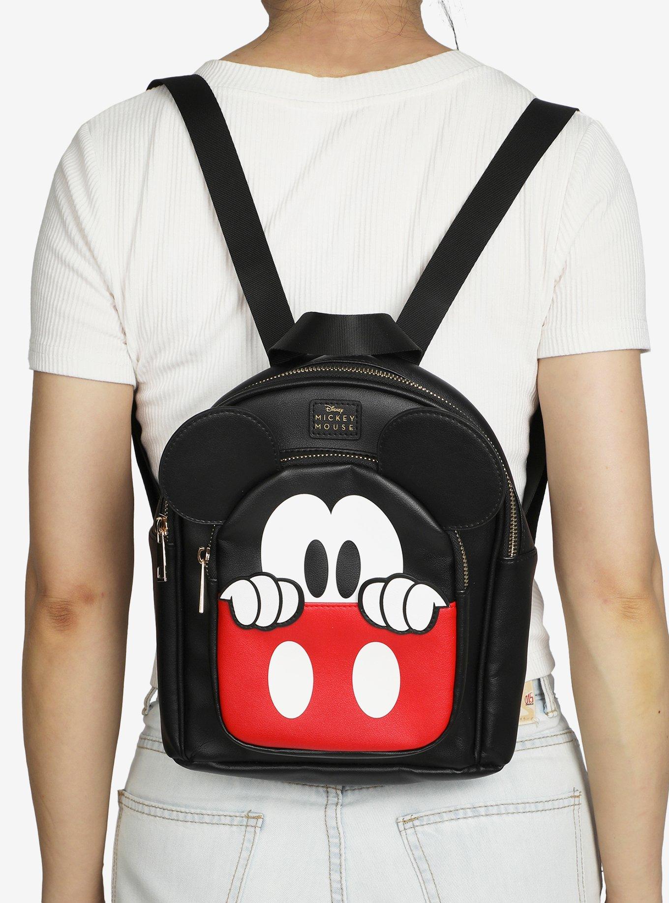 Disney Mickey Mouse Peeking Mini Backpack, , alternate