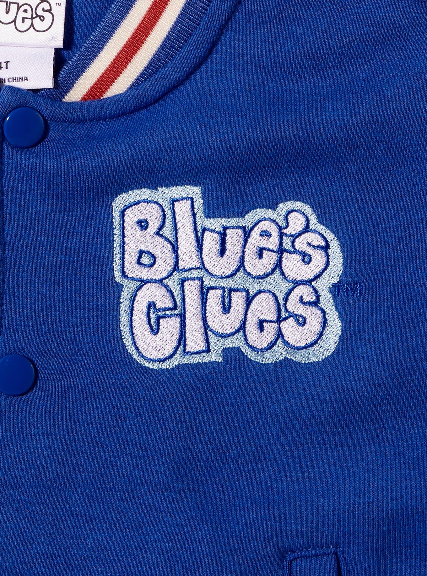 Blue's Clues Toddler Varsity Bomber Jacket — BoxLunch Exclusive, NAVY, alternate