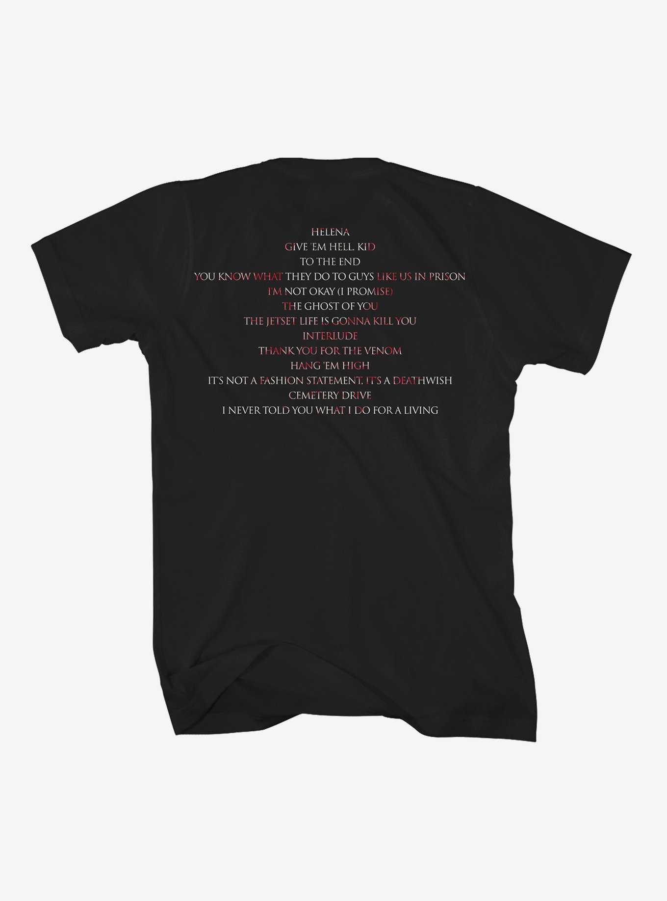My Chemical Romance Three Cheers Tracklist T-Shirt, , hi-res